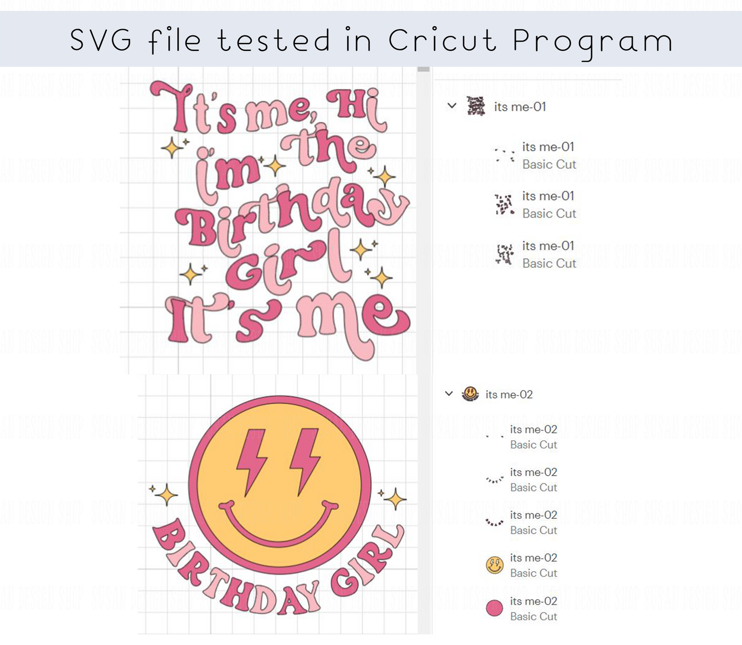 Groovy Retro It's Me, Hi I'm The Birthday Girl Svg Png, Birthday Party Svg, Trendy Groovy Wavy Stacked, svg file for Cricut, png sublimation