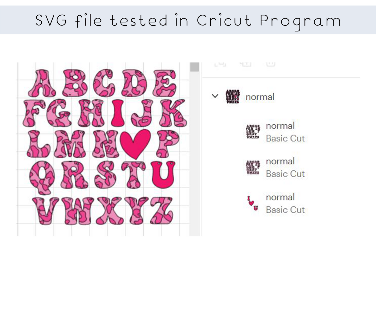 Valentine Leopard Alphabet I Love You Svg Png, Kids Valentines Svg, Love Alphabet Svg, Shirt design for Valentine's Day.,Layered SVG cut