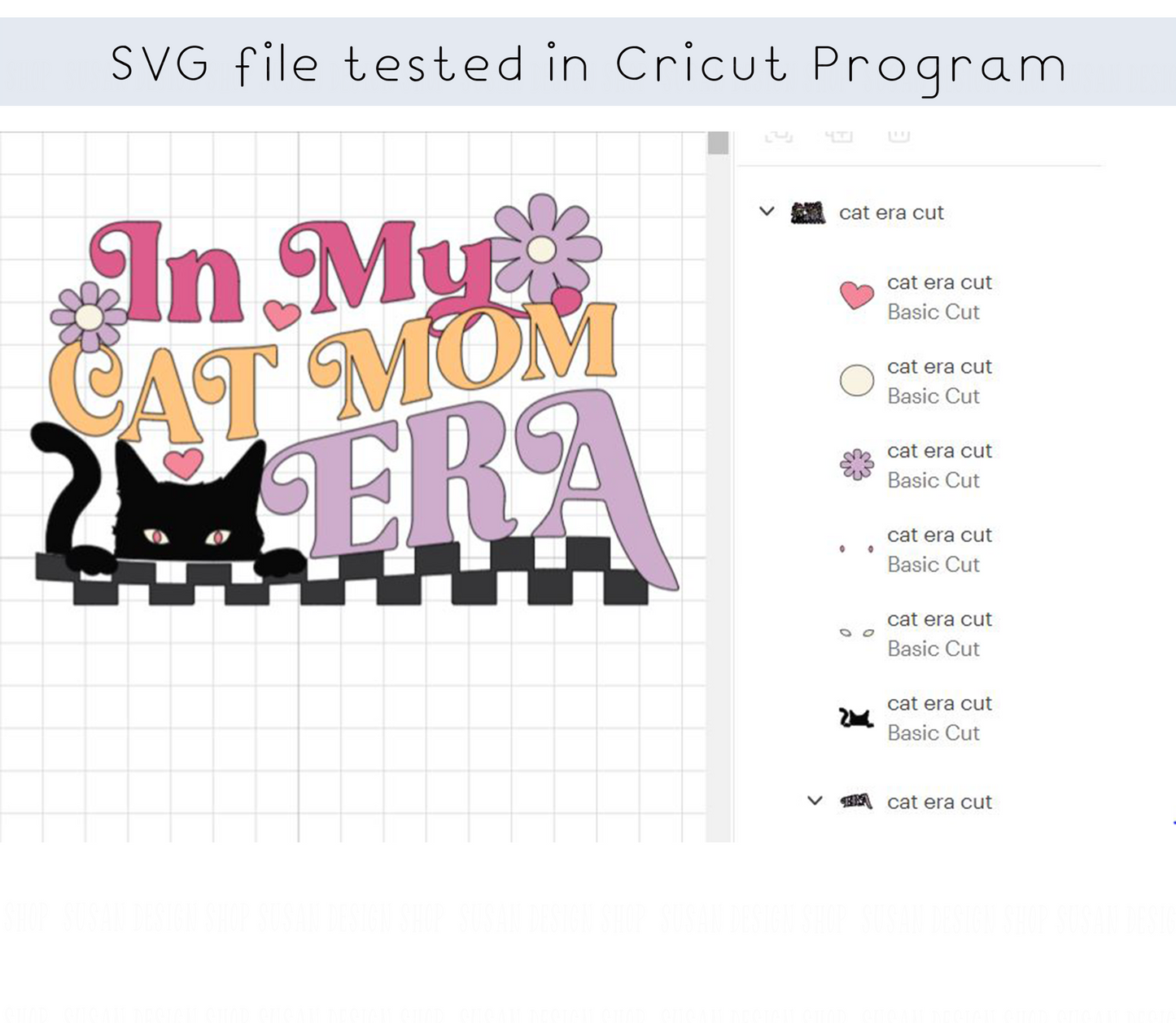 In My Cat Mom Era SVG, Cat peek a boo lover Png Svg, cat mama Shirt Svg, Cat Mom era Svg, Svg file for cricut, Png sublimation