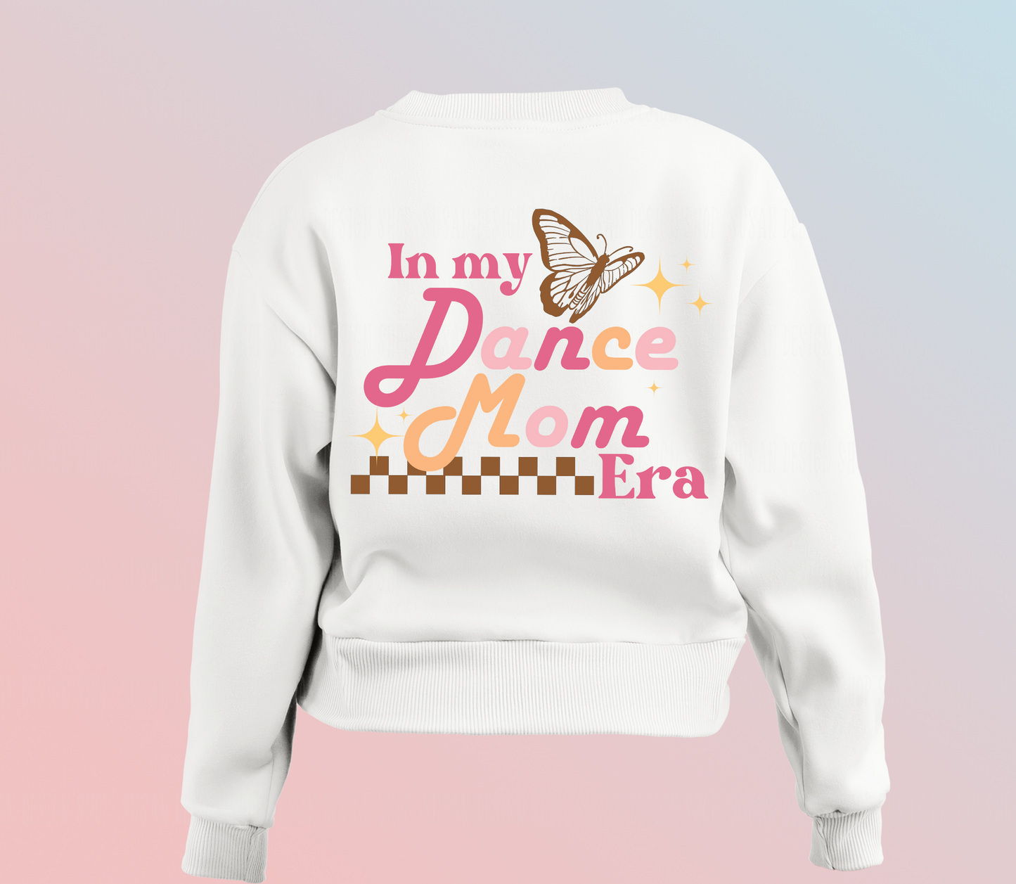 Smile In My Dance Mom Era SVG, Dance Mom Shirt Svg, Svg file for cricut, Png sublimation Back and front design