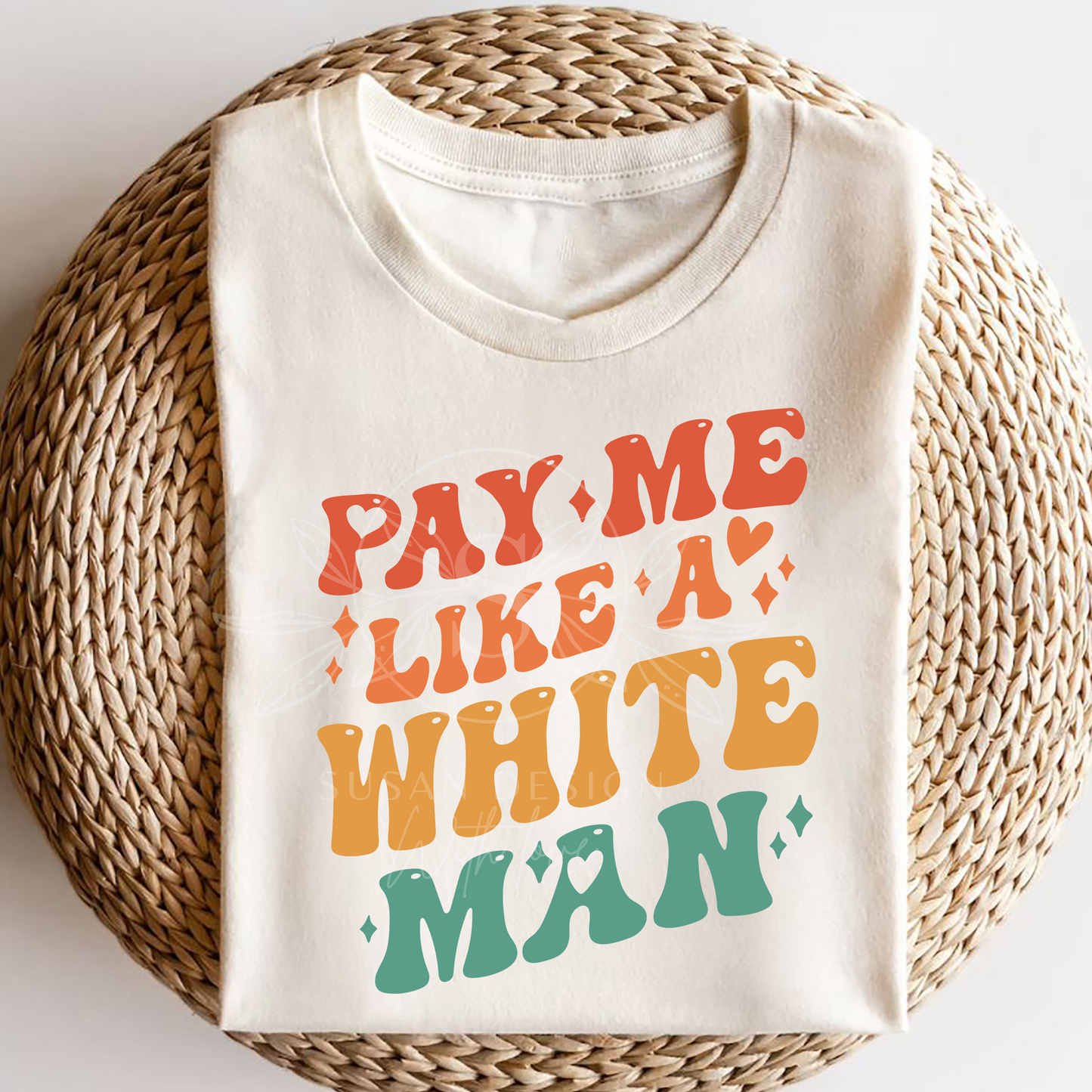 Retro Pay Me Like a White Man SVG Bunlde design, smile face Feminism SVG, woman png, svg files for cricut, silhouette