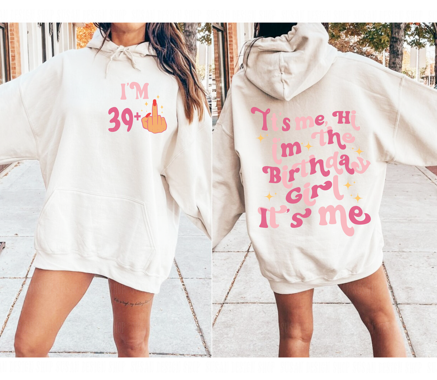 Customizable Funny birthday party shirt svg png, It's Me, Hi I'm The Birthday Girl, middle finger svg, svg file for Cricut, png sublimation