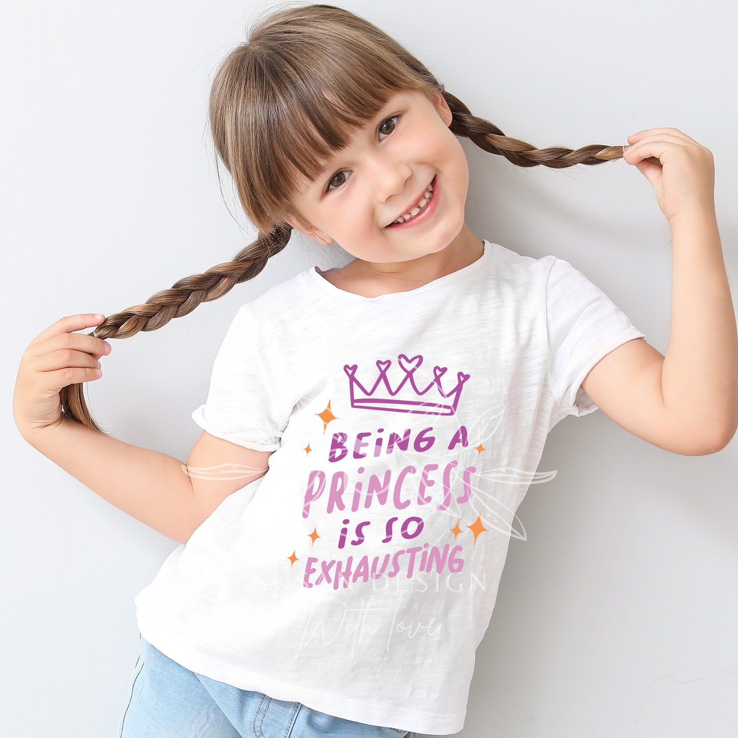 Being a Princess is so exhausting, and Prince Quote Svg Bundle