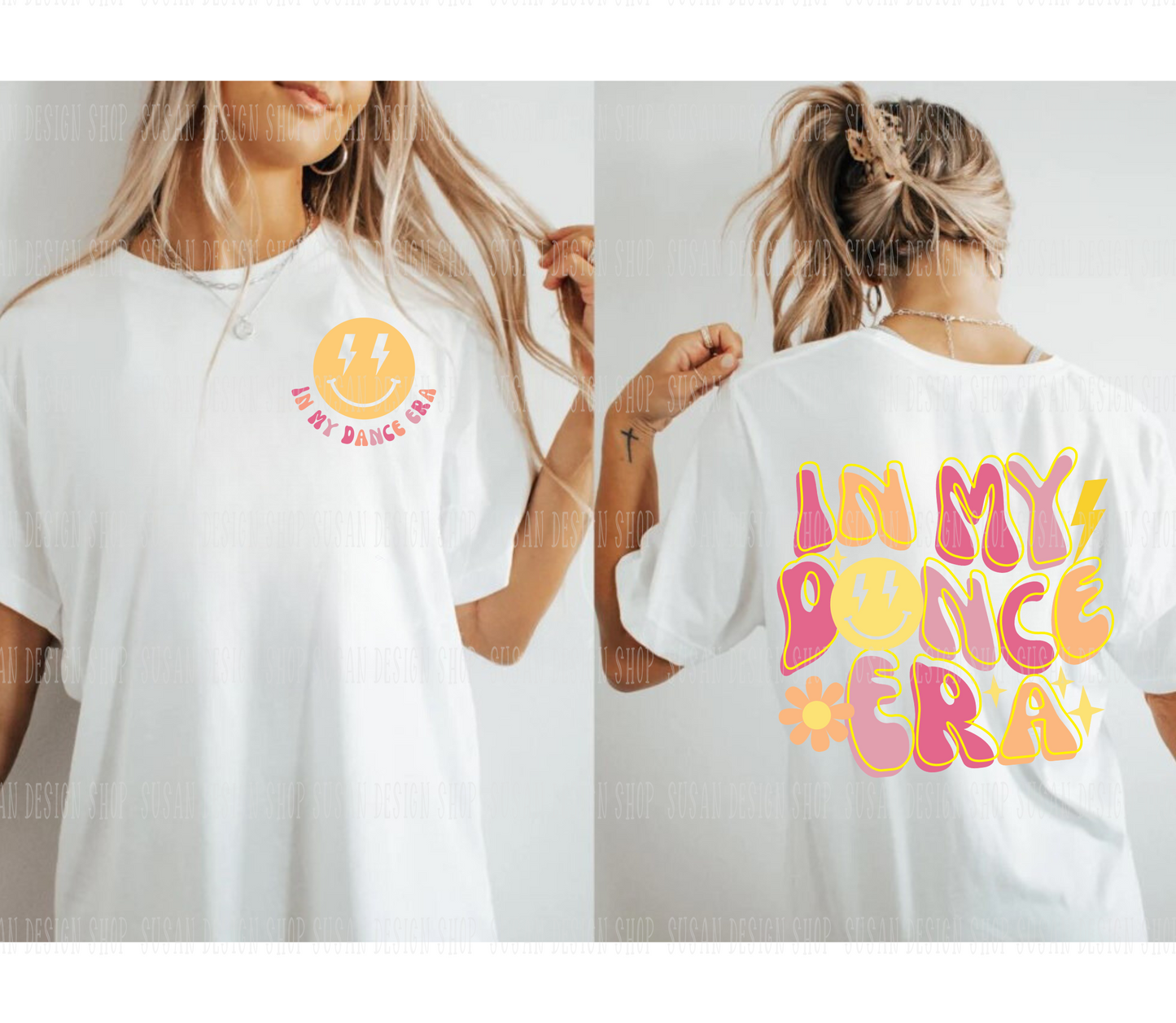 In My Dance Era SVG, Dance Svg, Dance Mom Era Svg, Svg file for cricut, Png sublimation, Back and front design