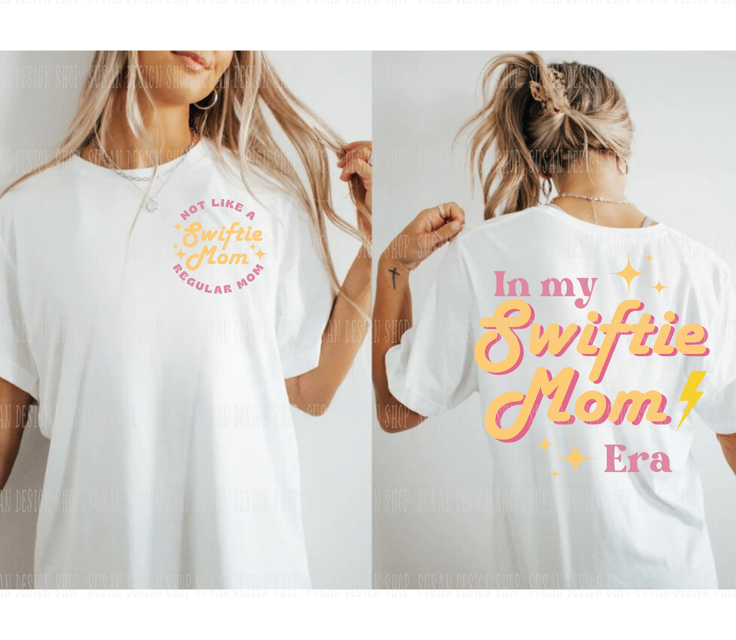 In my swiftie mom era SVG and PNG, front back design