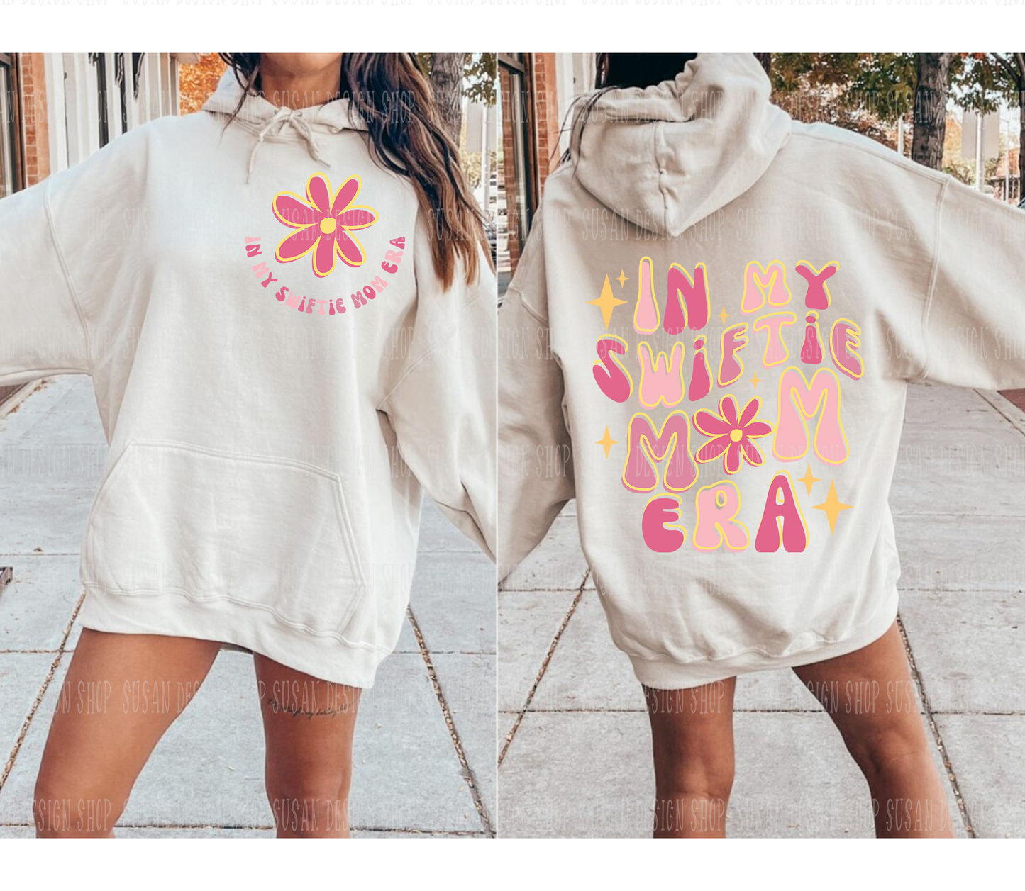 In my swiftie mom era SVG and PNG, Back and front design