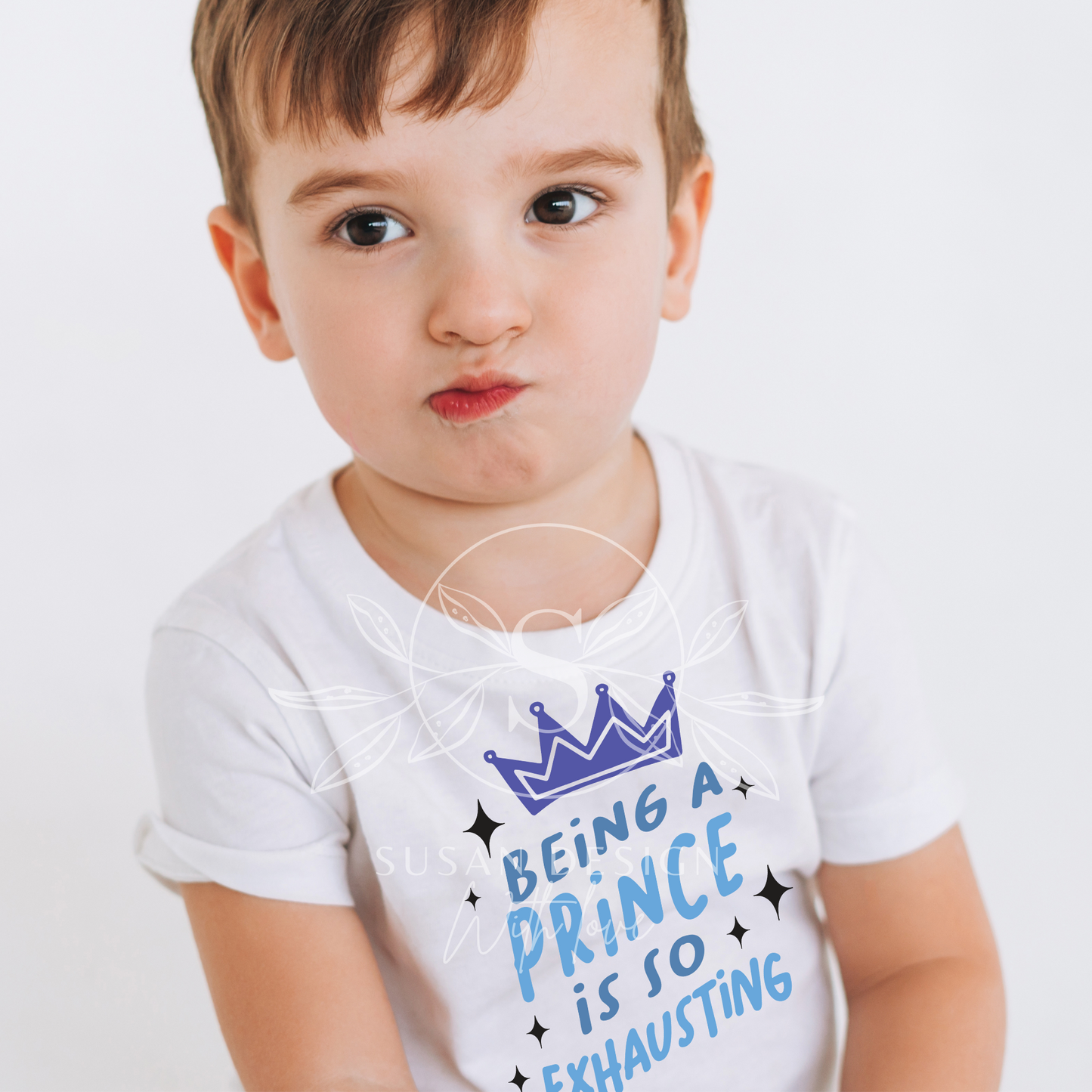 Being a Princess is so exhausting, and Prince Quote Svg Bundle
