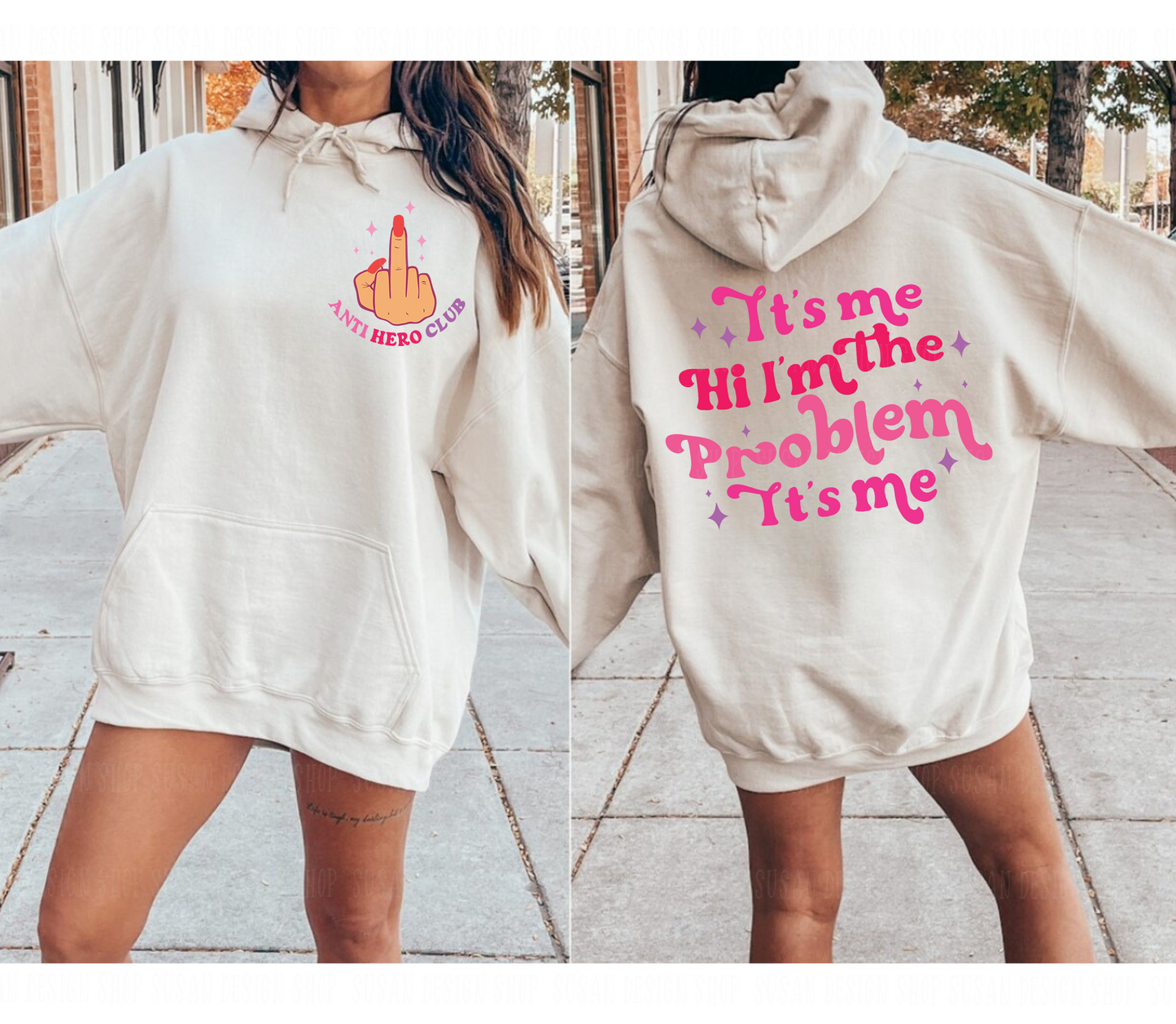 It's me Shirt Svg Png, I'm the problem retro, Anti Hero Club Png, Holiday Gift, middle finger svg, svg file for Cricut, png sublimation