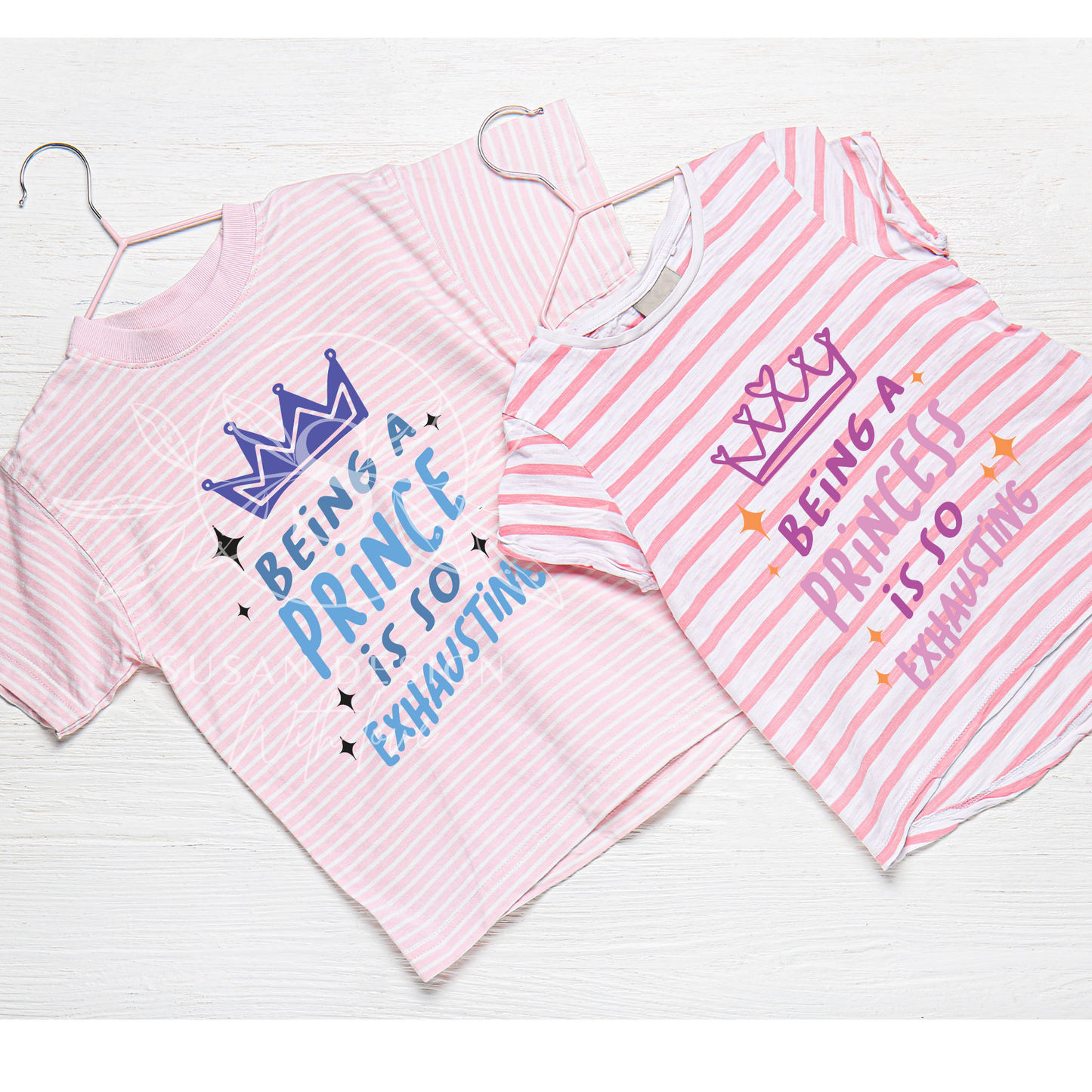 Being a Princess is so exhausting, and Prince Quote Svg Bundle