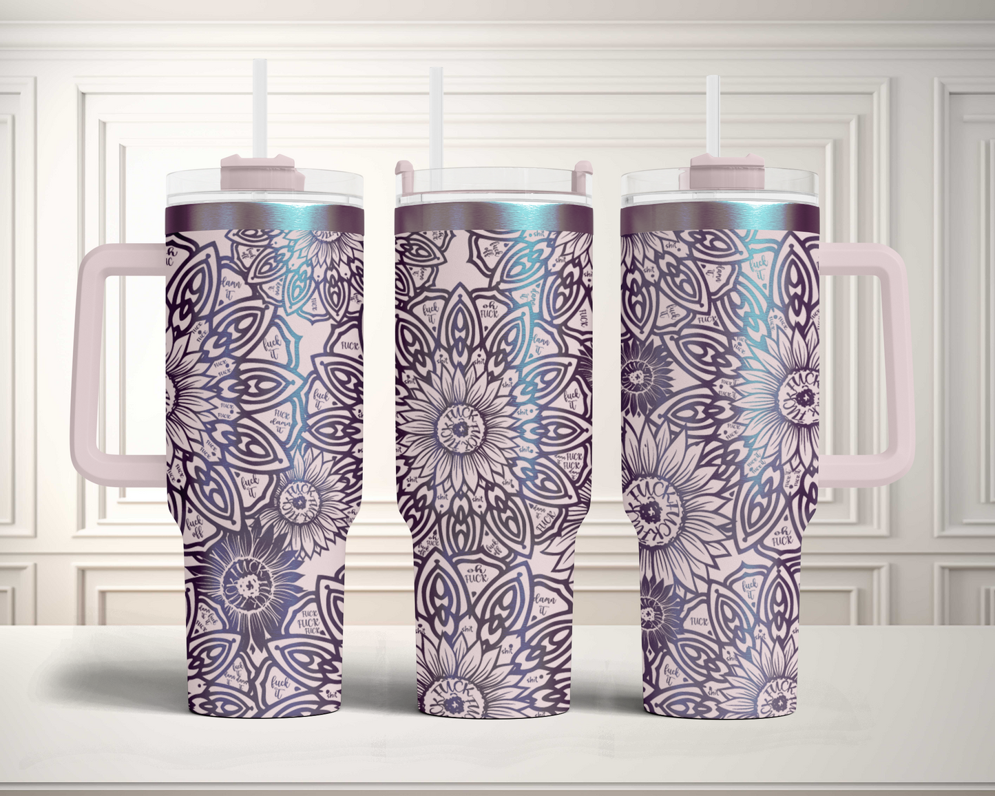 <p data-mce-fragment="1">Funny Cuss words mandala Sunflower 40oz Tumbler Laser Engraved Full Wrap Seamless Design, SVG Laser PNG sublimation<br></p> <p data-mce-fragment="1"> </p>