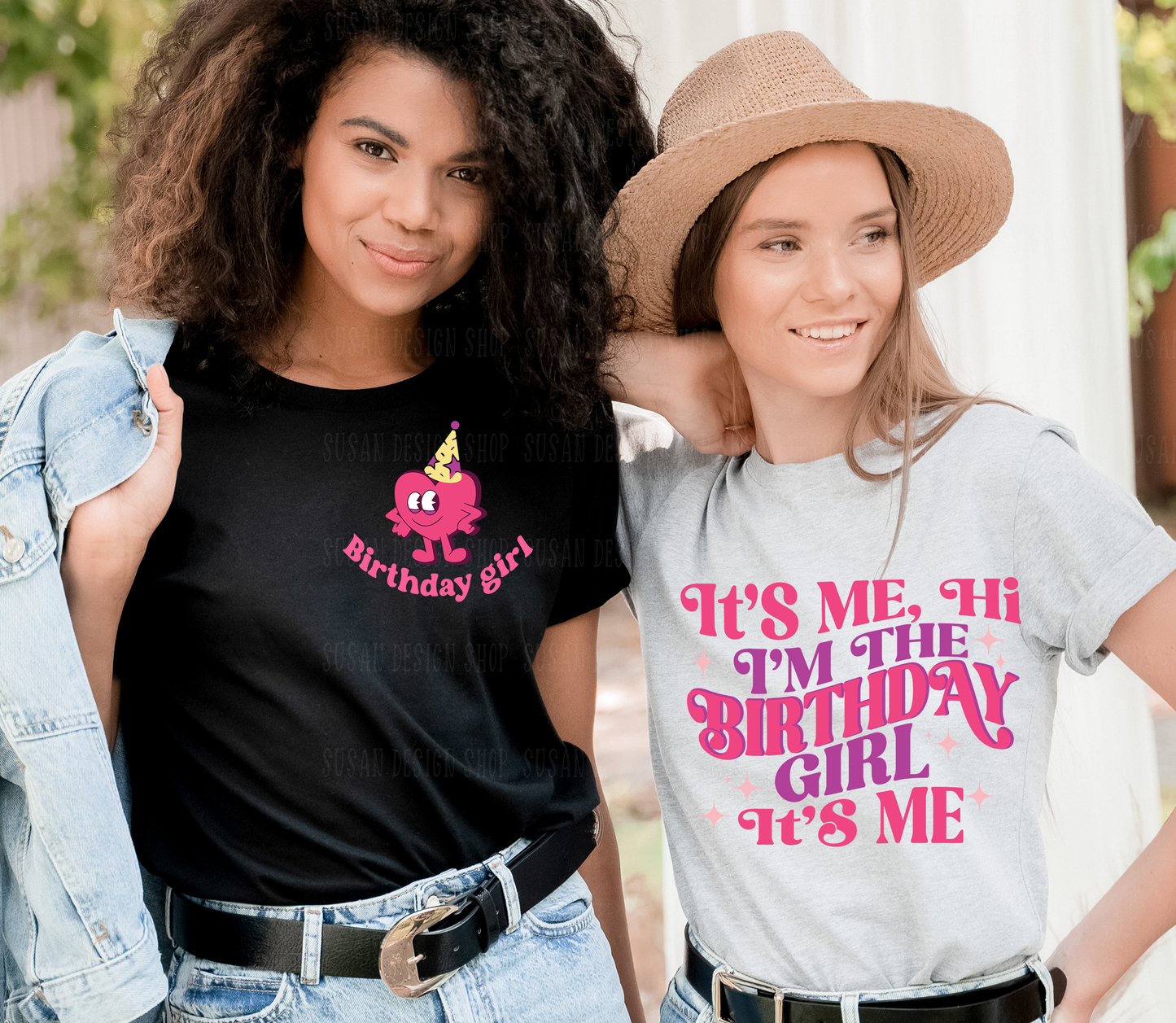 Retro birthday party shirt svg png, It's Me, Hi I'm The Birthday Girl, heart svg, svg file for Cricut, png sublimation