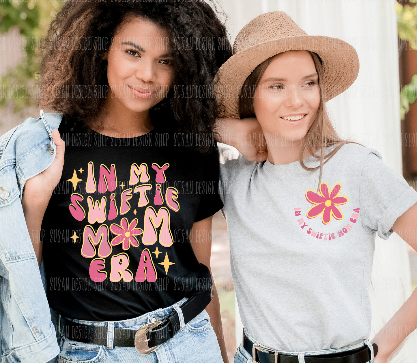 In my swiftie mom era SVG and PNG, Back and front design