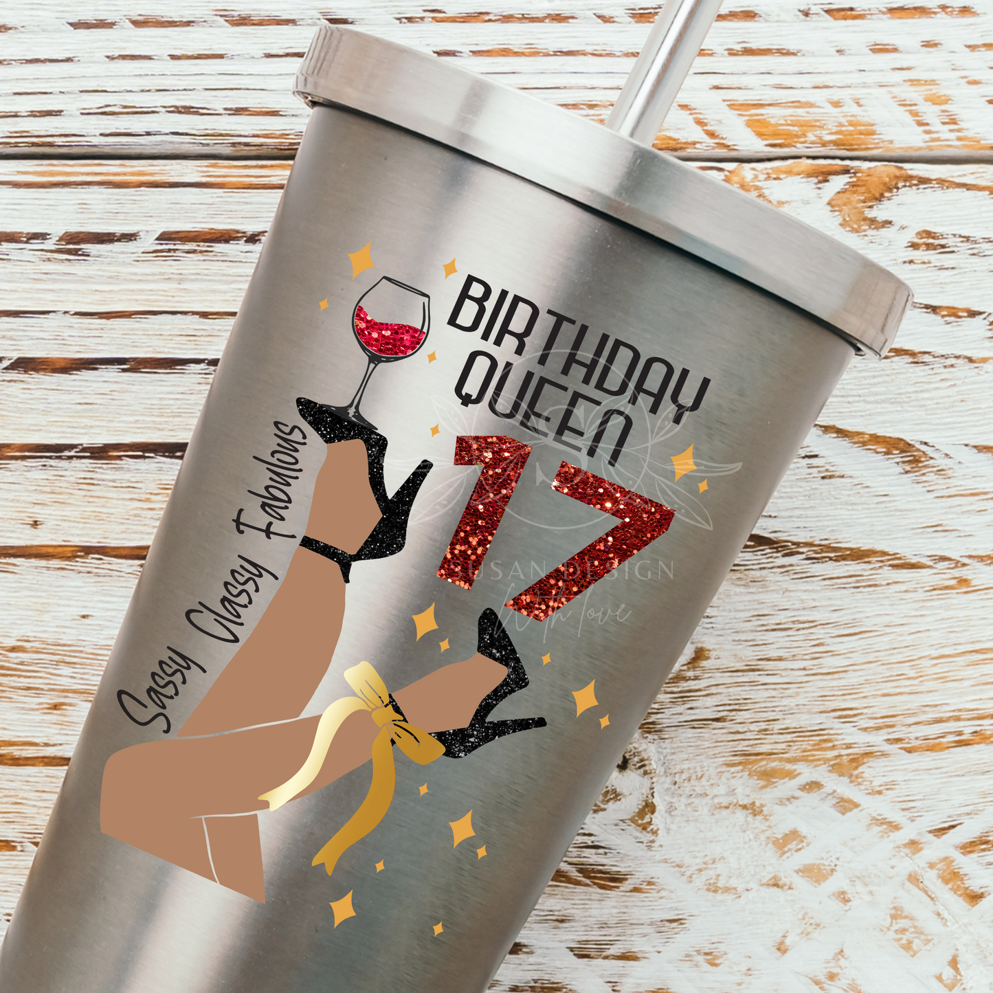 17 Birthday Queen SVG