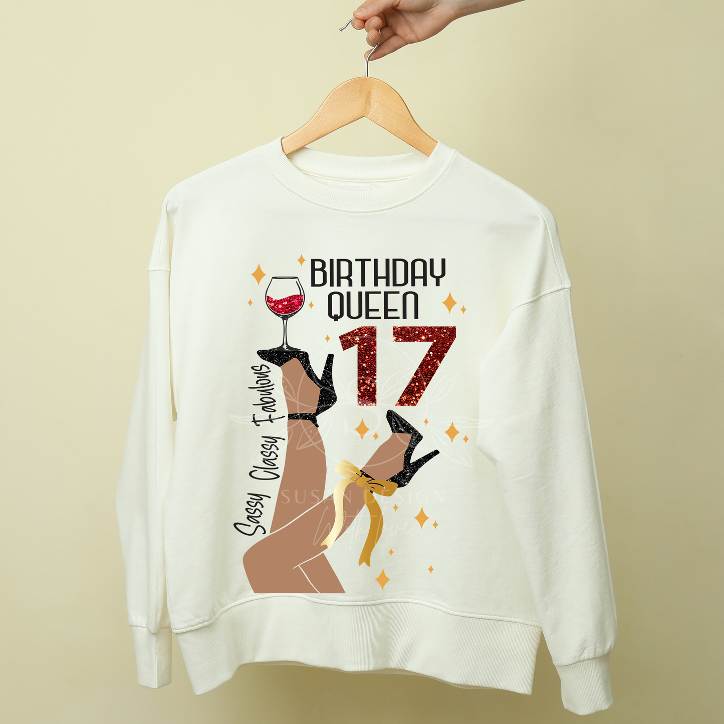 17 Birthday Queen SVG