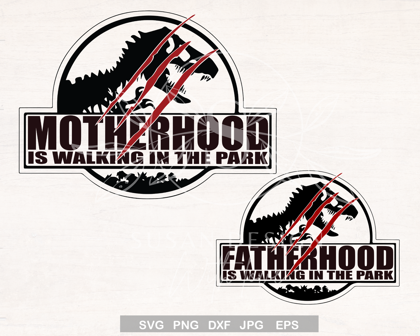 Motherhood Is A Walk In The Park Dinosaur SVG, motherhood fatherhood Svg