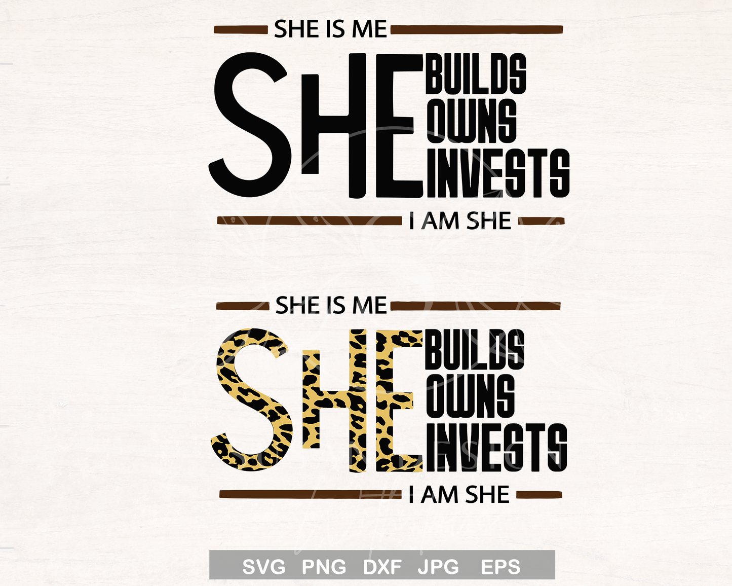 I am she svg, she is me svg bundle Black Girl Owned Business SVG file for Cricut