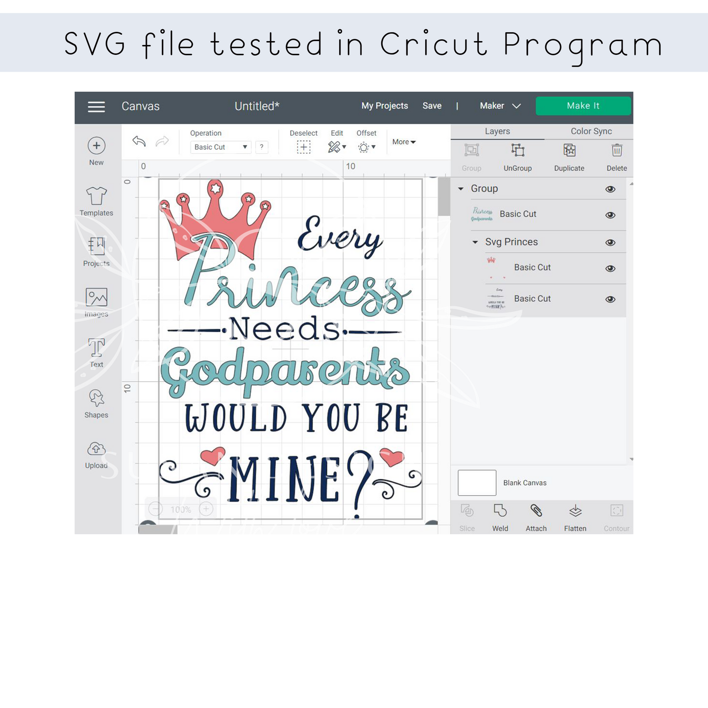 Baby Boy and Baby Girl Christening SVG file for Cricut