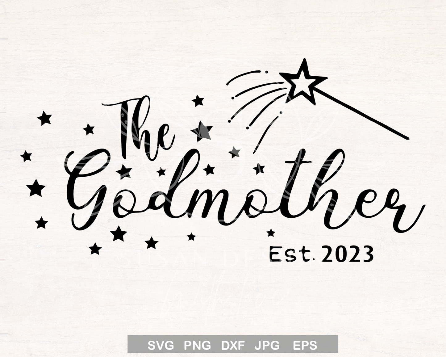 The Godmother Est. 2023 SVG