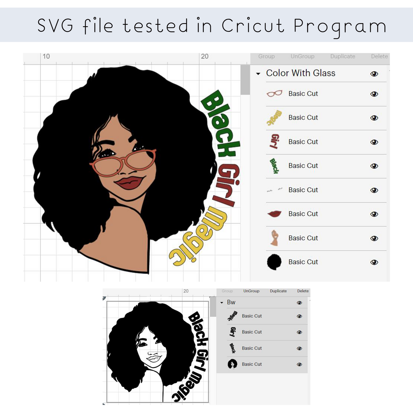 Black Girl Magic SVG Afro Girl tshirt design