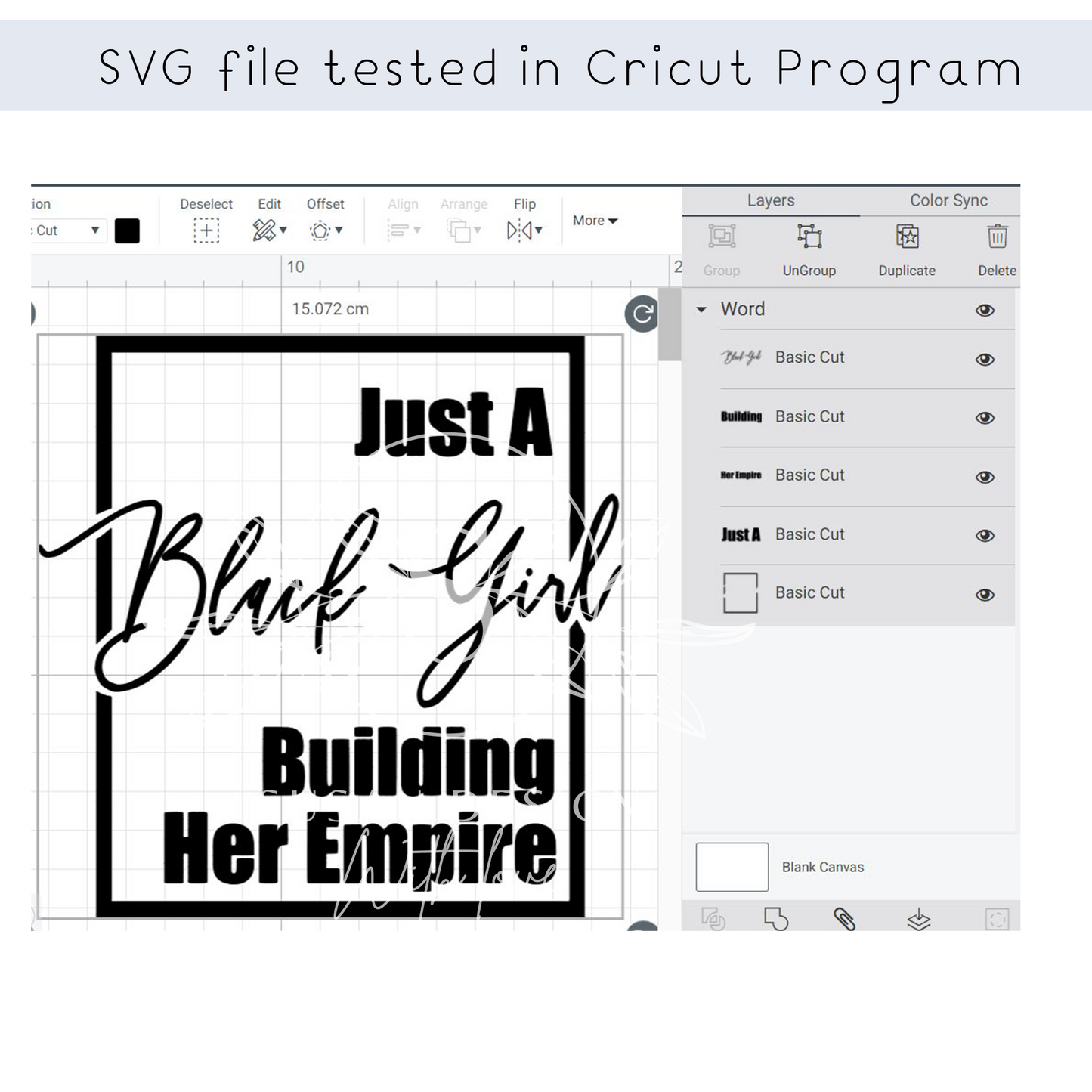 Black Girl Business owner, Black Owned Business SVG file for Cricut