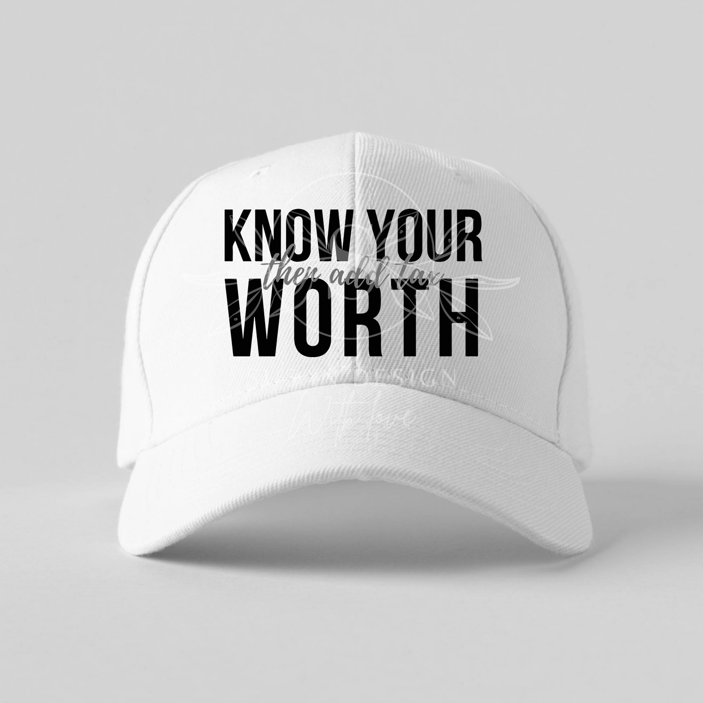 Know your worth the add tax SVG