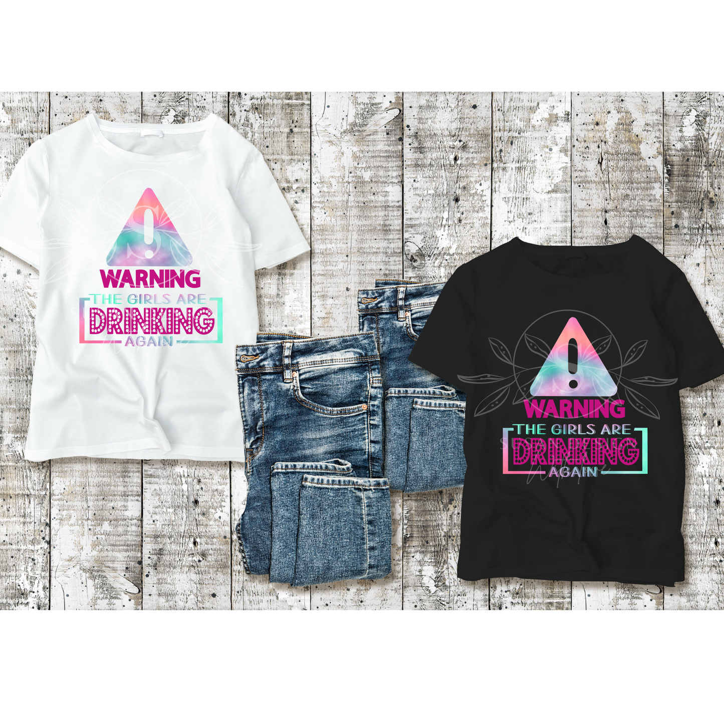 Warning The Girls are Drinking Again, Wine Sayings SVG PNG