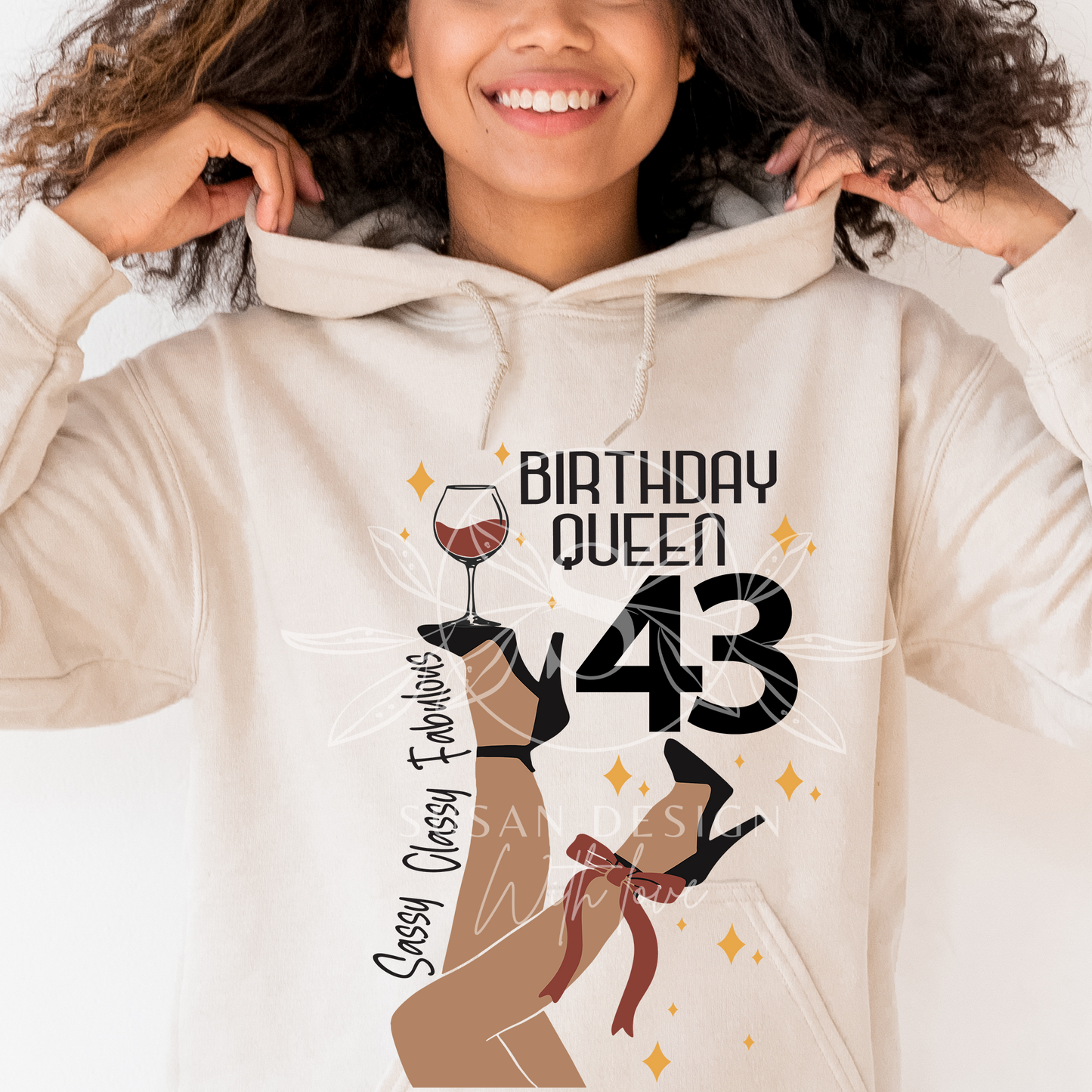 43 Birthday Queen SVG