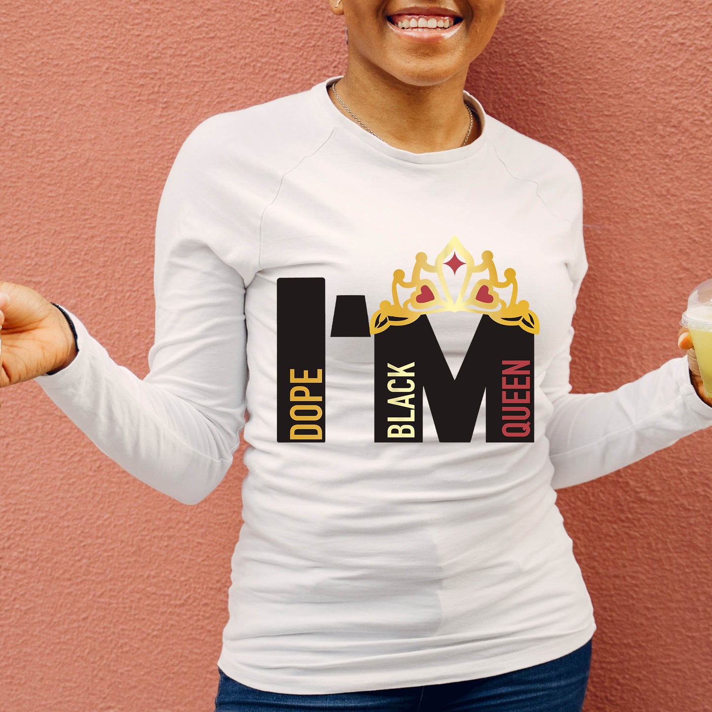 I'm Black Queen SVG file for Cricut shirt design, Blacknificent