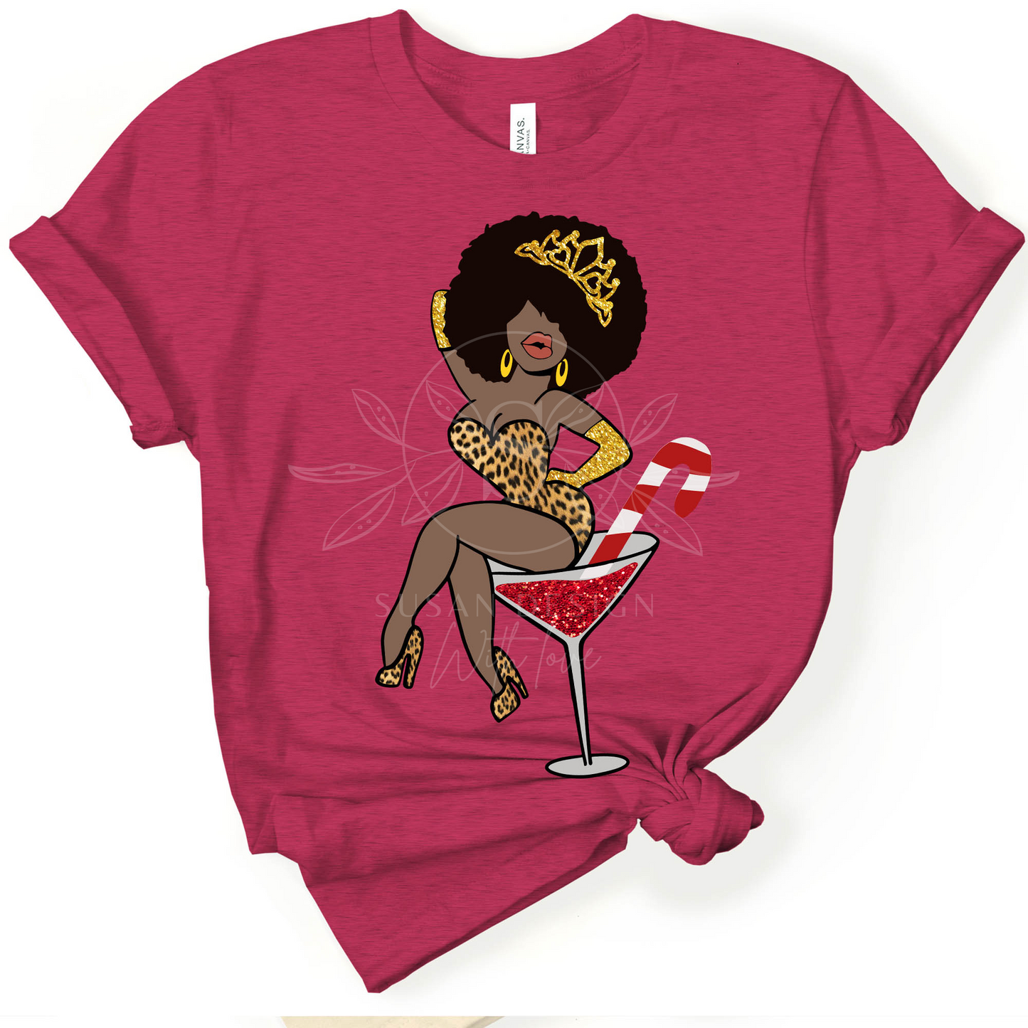 Afro Queen Wine Diva Drink Up SVG design for Tshirt and PNG cliparts