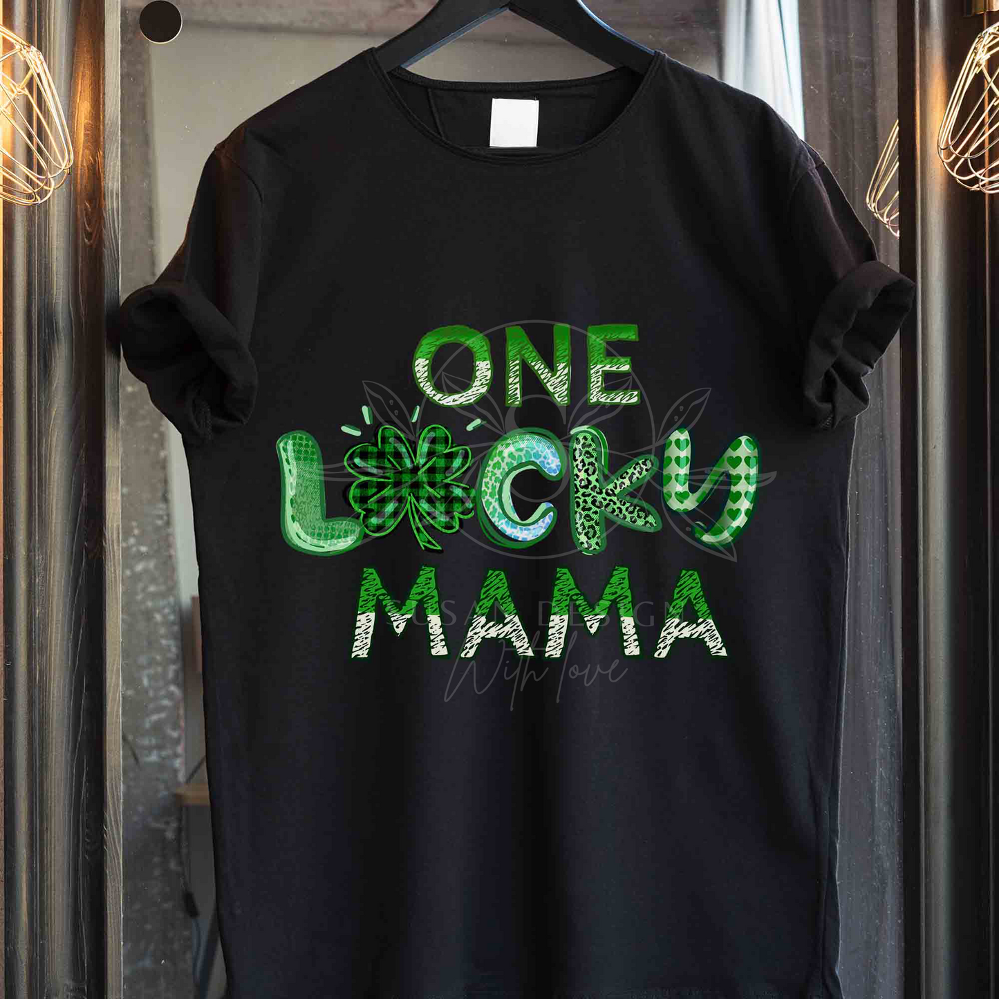 One Lucky Mama PNG Sublimation, St Patricks Day