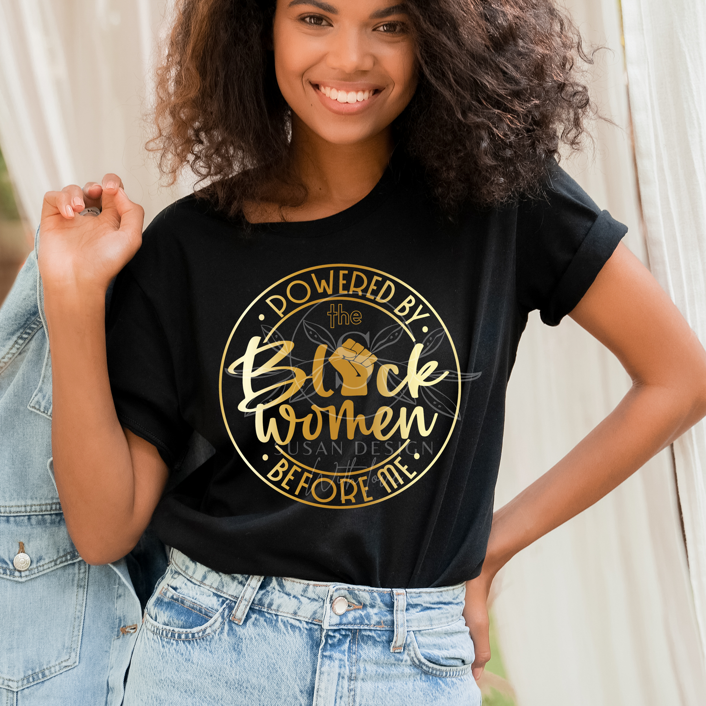 Powered By Black Women Before Me SVG file for Cricut, Black History