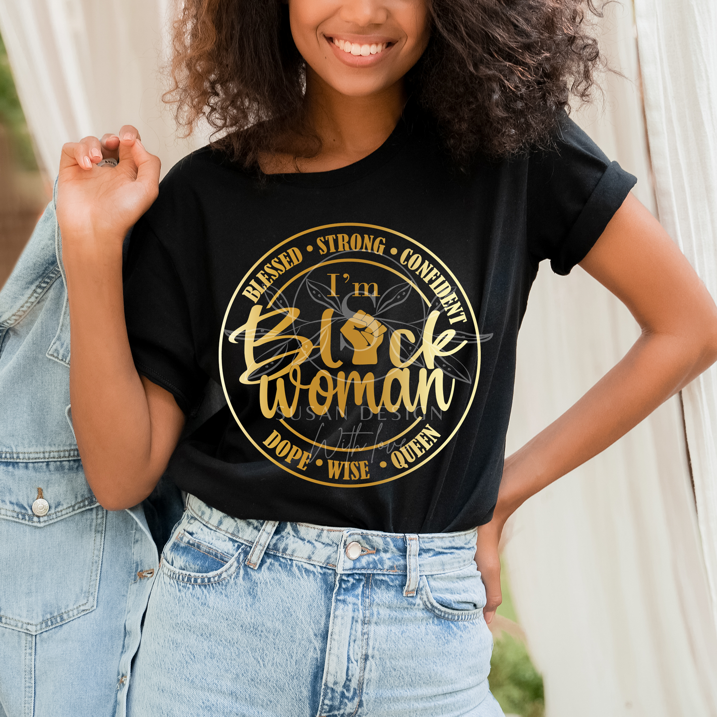 I'm a Black Woman SVG file for Cricut shirt design, Blacknificent