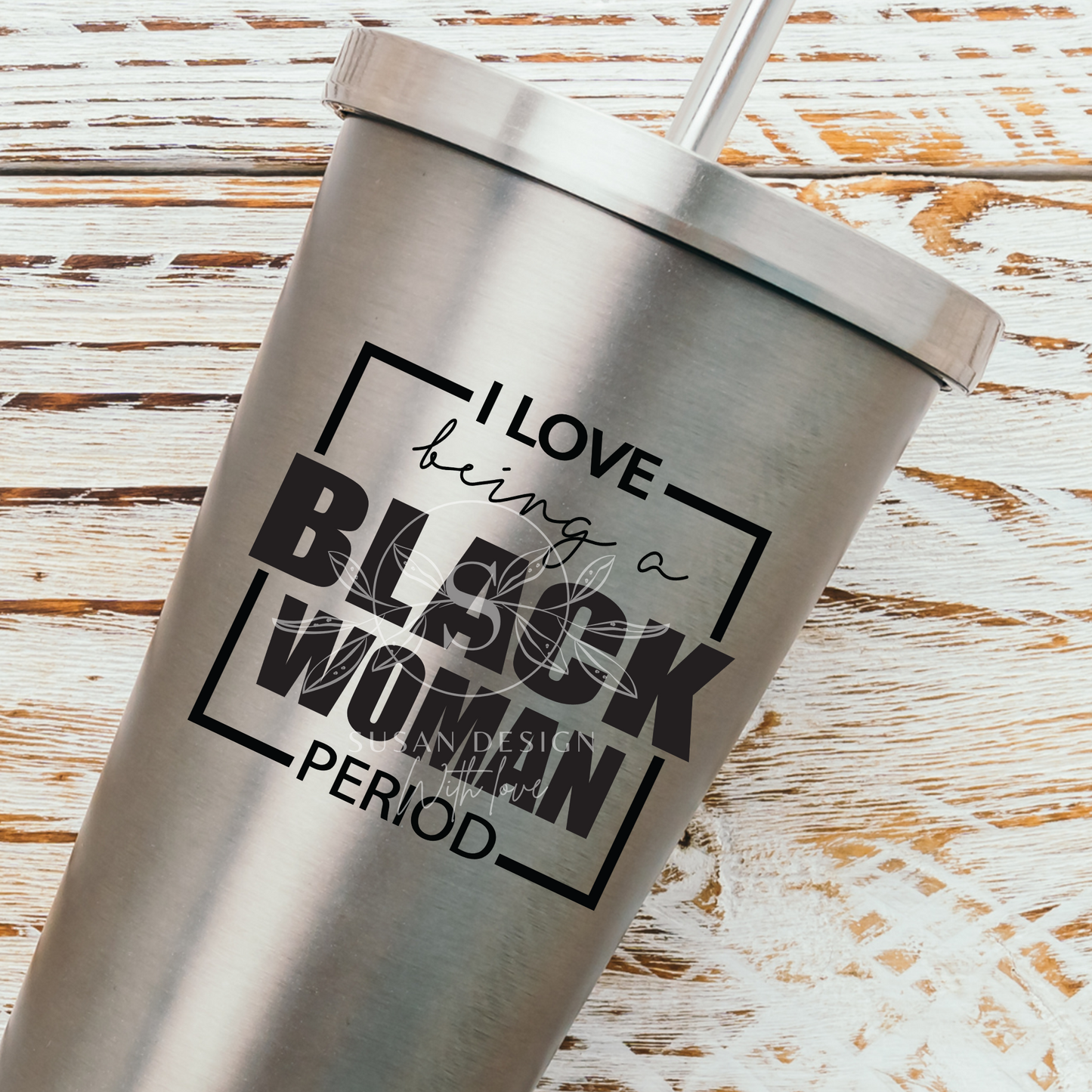 I Love Being a Black Woman SVG file for Cricut Shirt design, Black History Month