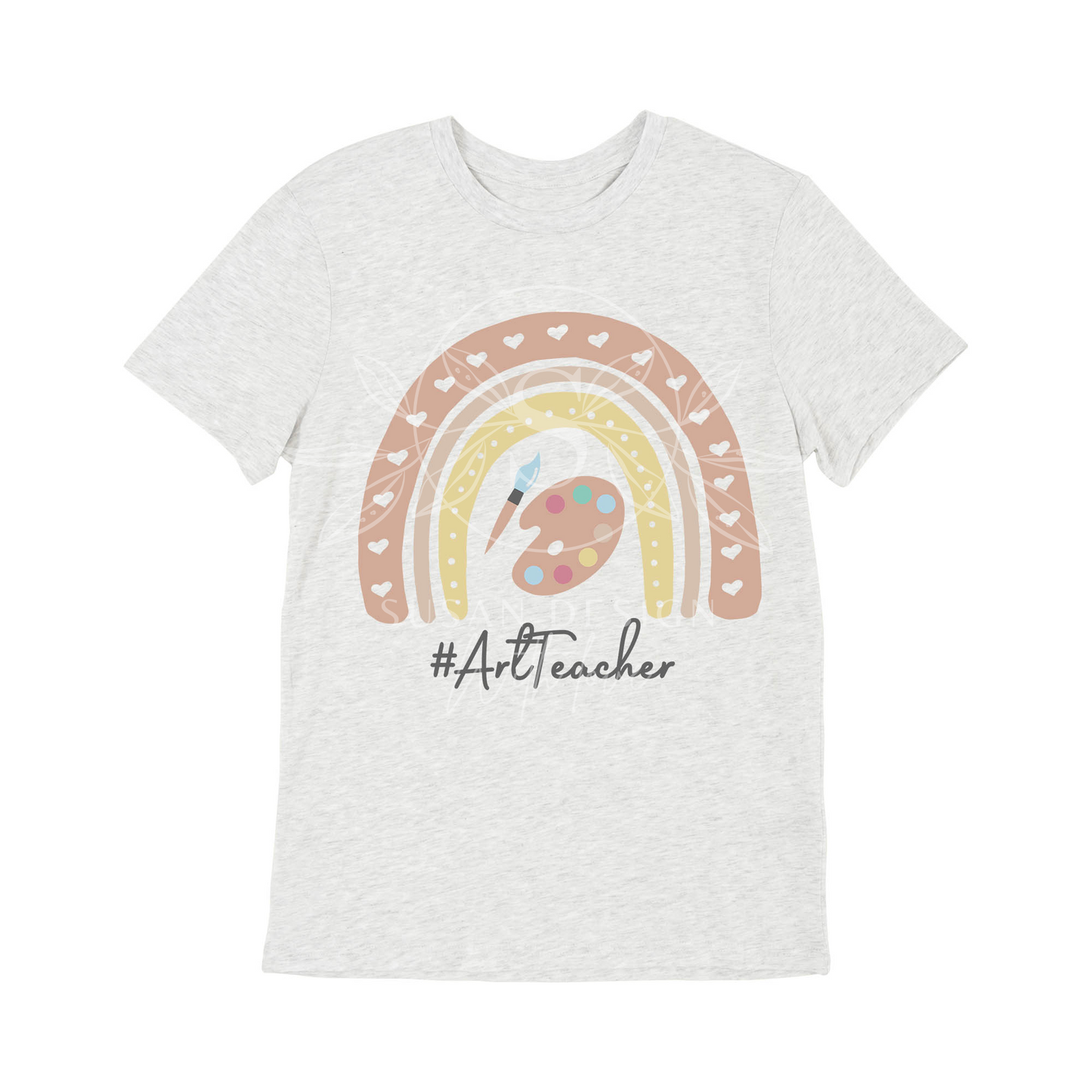 Art Teacher Boho Rainbow SVG