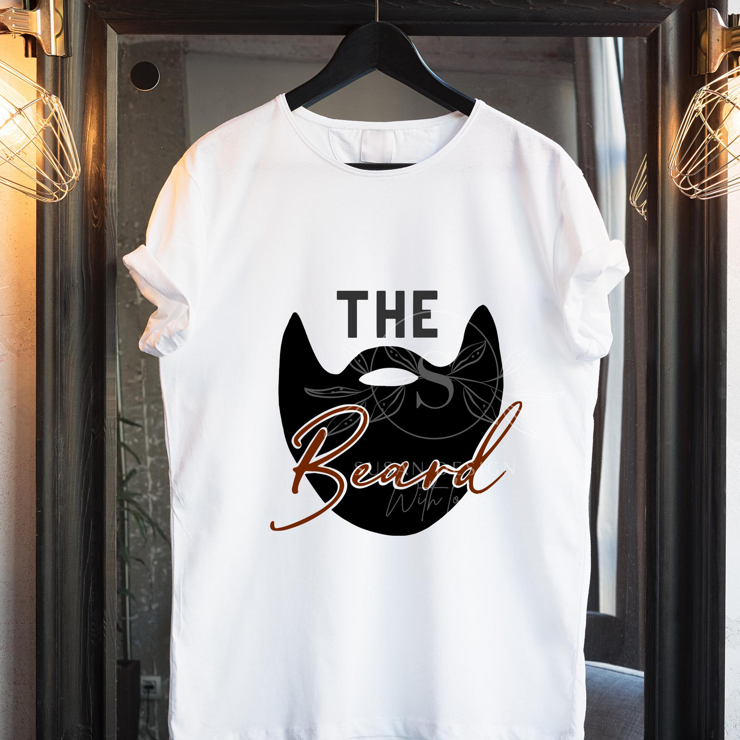 Beauty and The Beard, Couples Shirt SVG