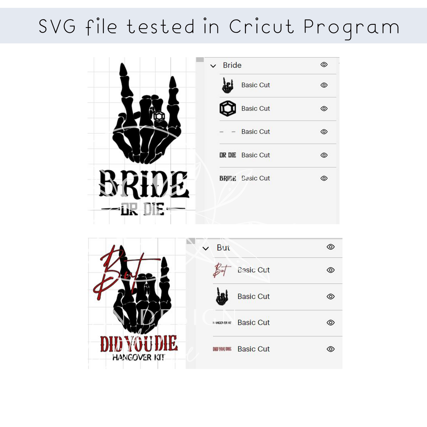 Bride or Die Bachelorette Party Svg cricut