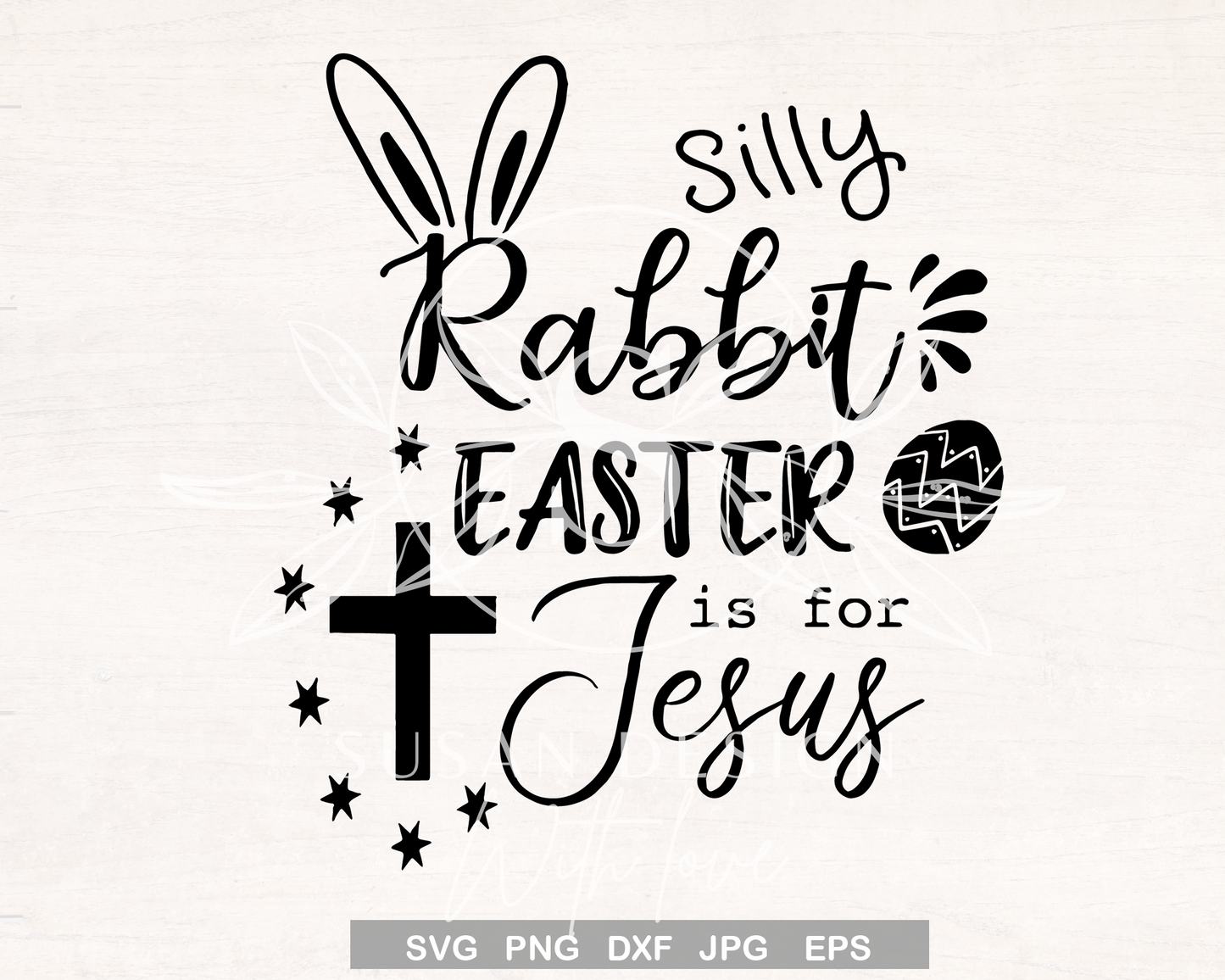 Funny Christian Easter SVG Cricut