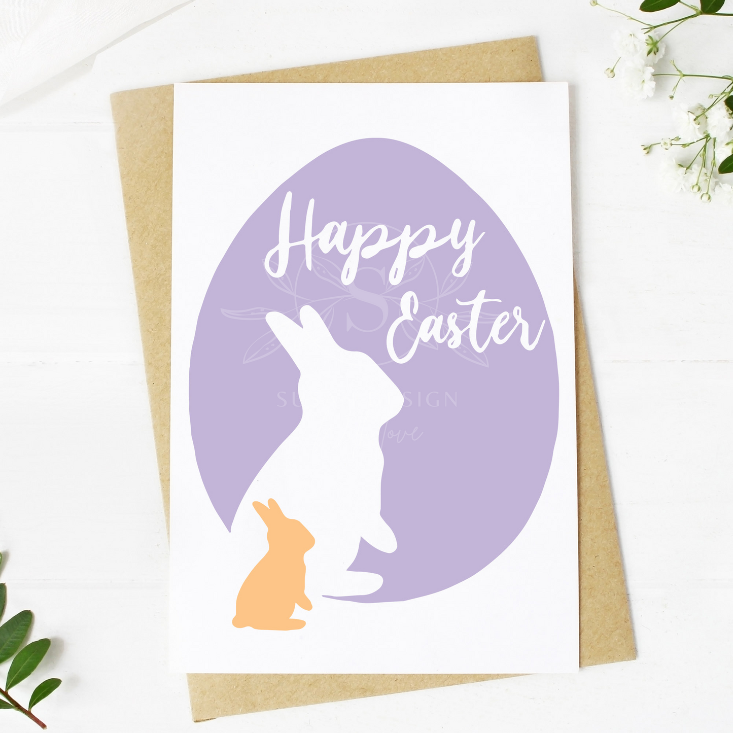Cute Easter Bunny Eggs SVG Bundle