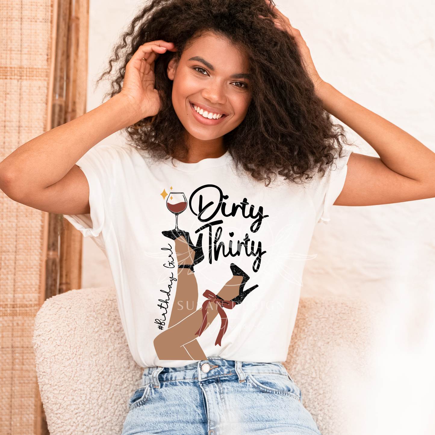 Dirty Thirty, 30 Birthday Girl SVG