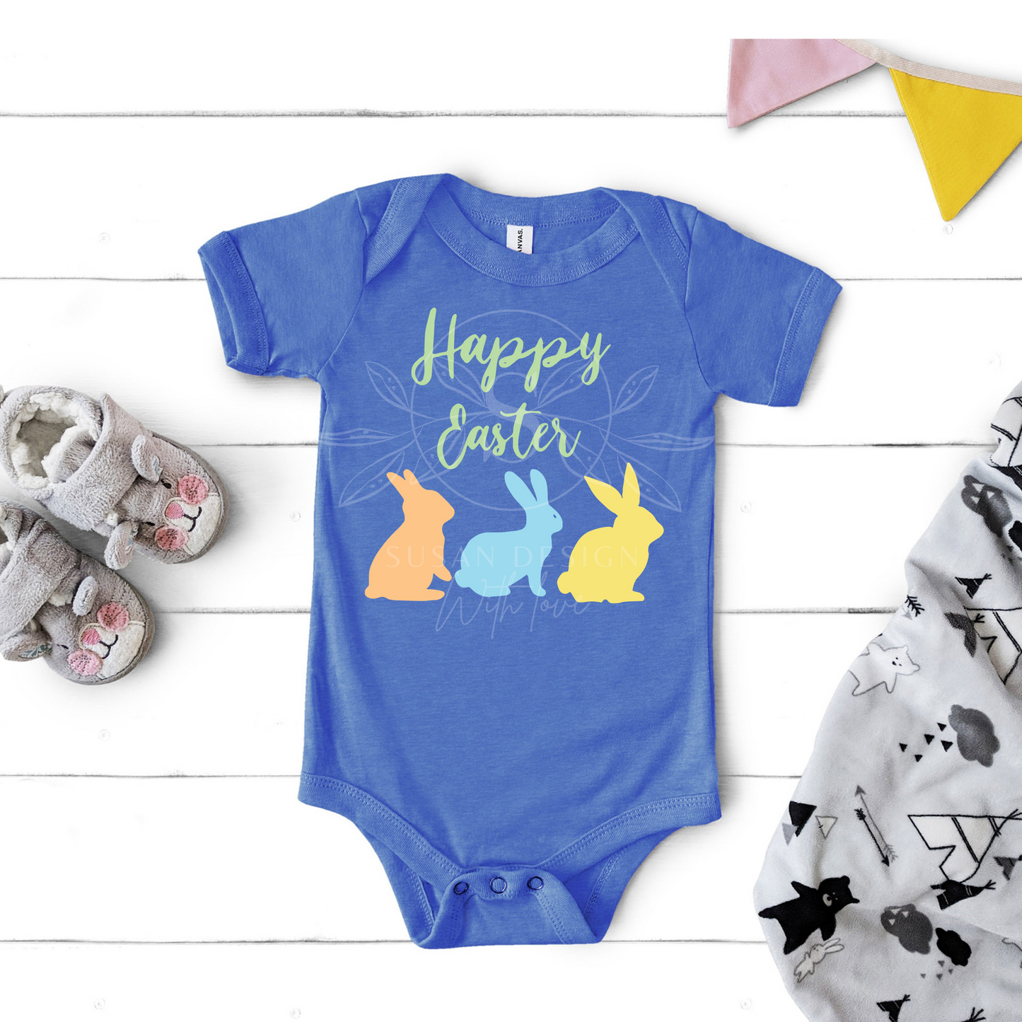 Cute Easter Bunny Eggs SVG Bundle