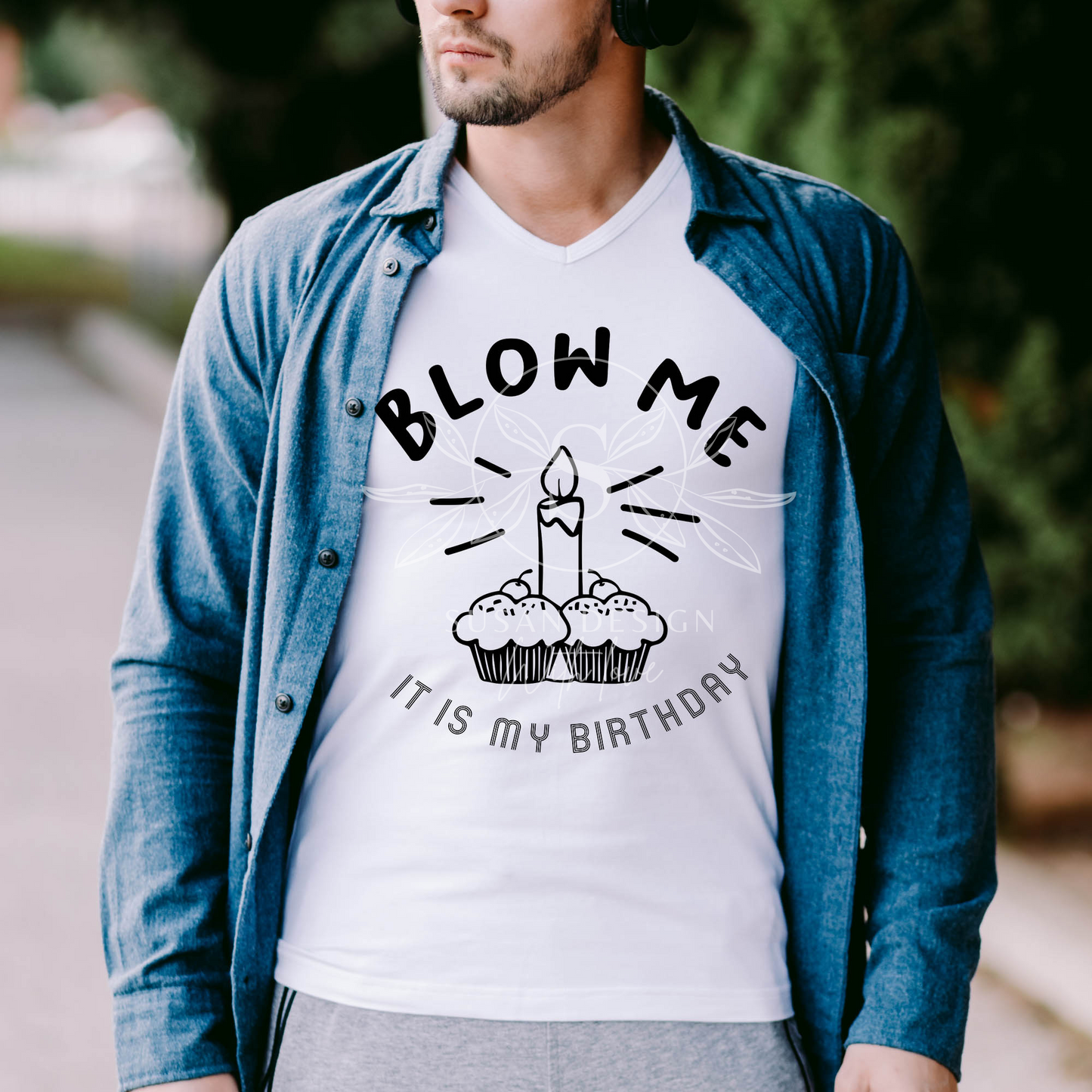 Blow me, It is my Birthday SVG