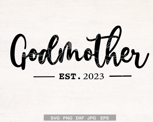 Godmother est 2023 SVG,