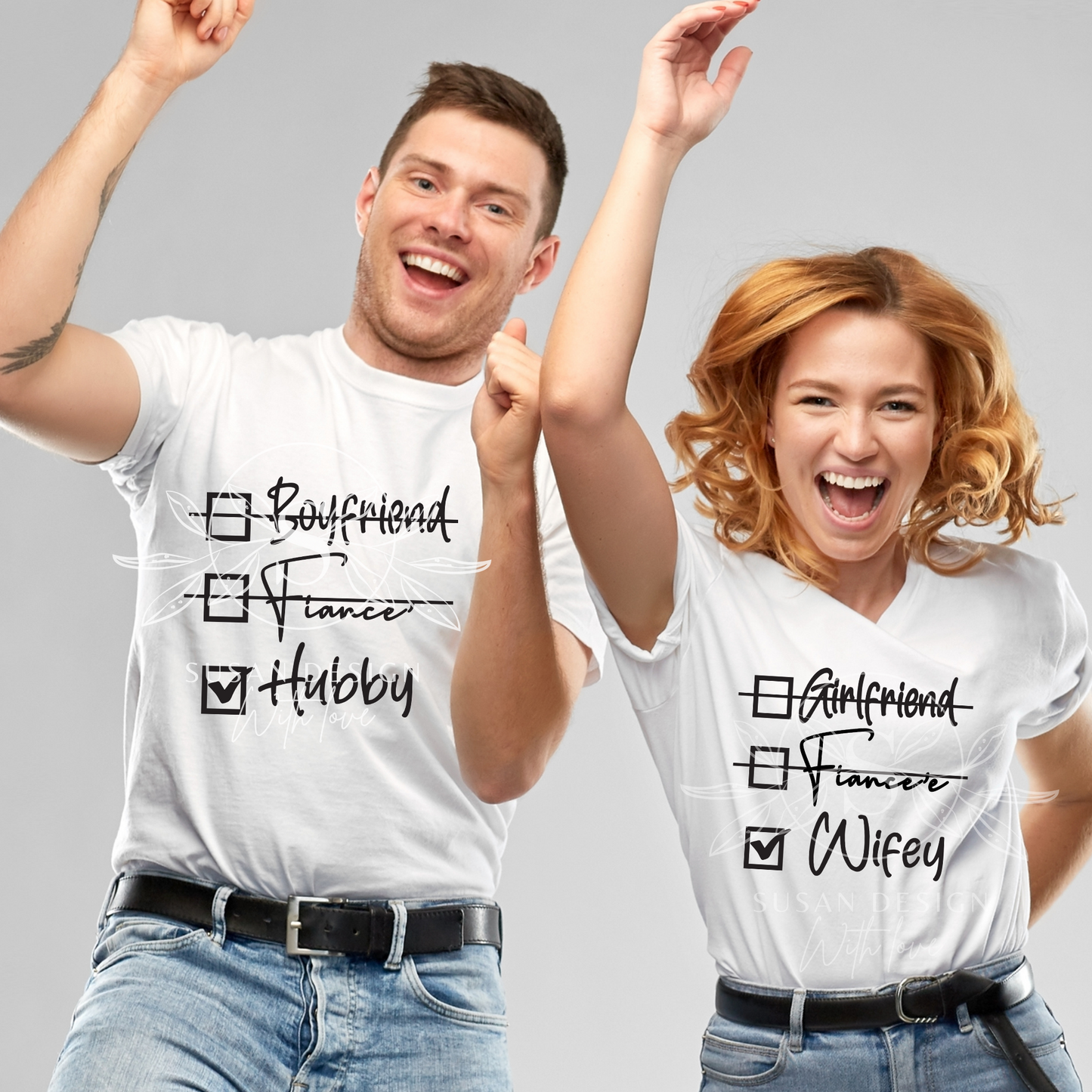 Just married svg, Hubby wifey svg