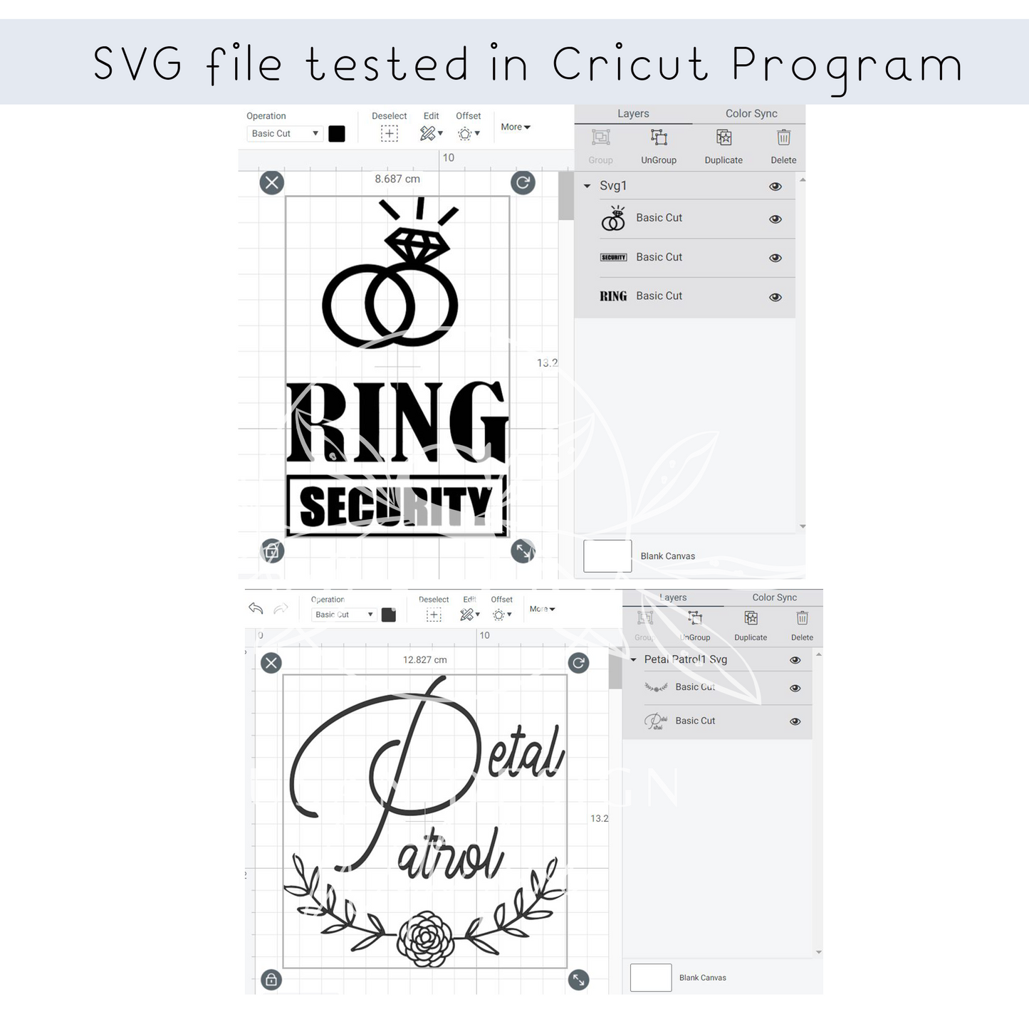 Ring Security SVG, petal patrol Svg, Wedding SVG, Ring Bearer svg