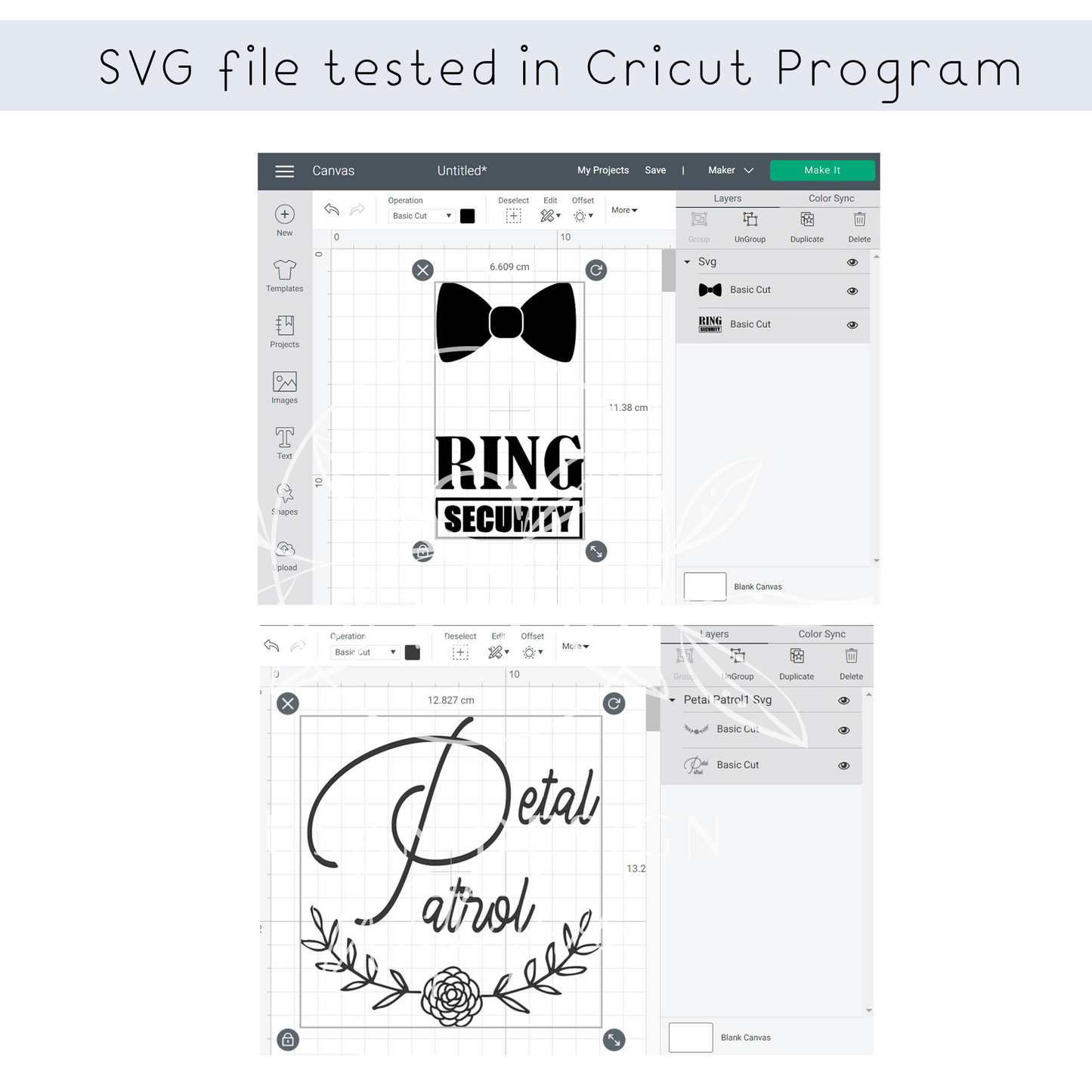 Ring Security Bow tie SVG, petal patrol Svg, Wedding SVG, Ring Bearer svg