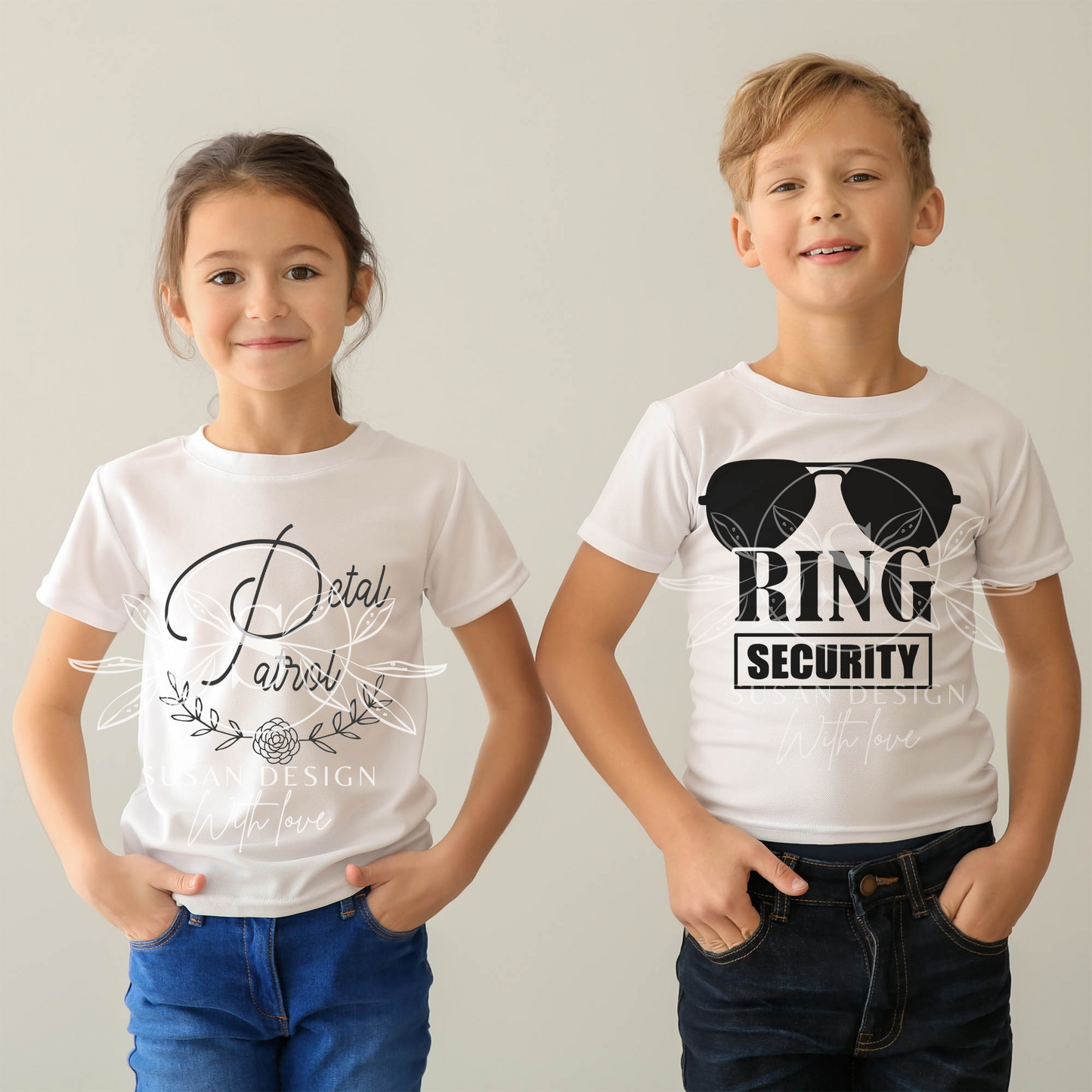 Ring Security SVG, petal patrol Svg, Wedding SVG, Ring Bearer svg
