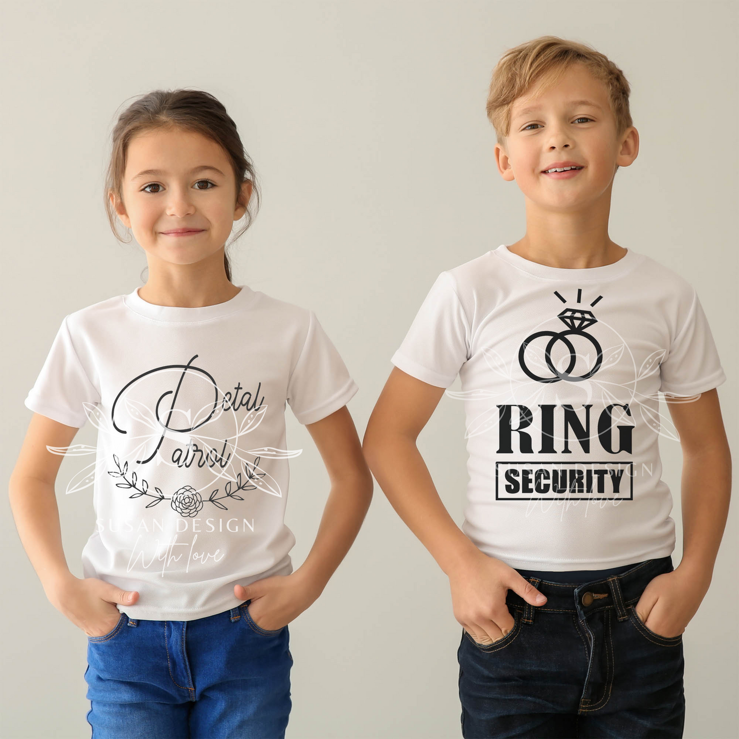 Ring Security SVG, petal patrol Svg, Wedding SVG, Ring Bearer svg