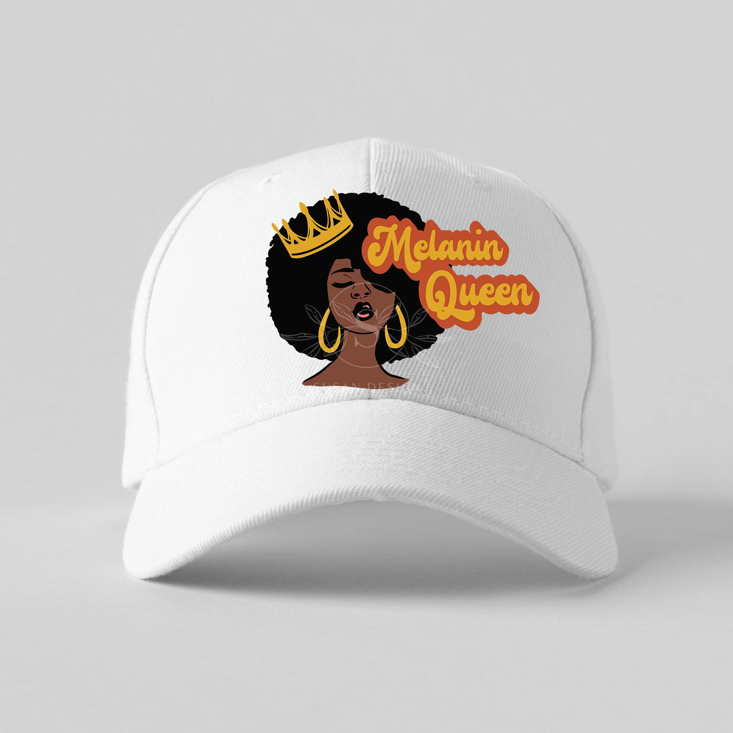 Afro Woman Melanin Queen layered SVG files for Cricut