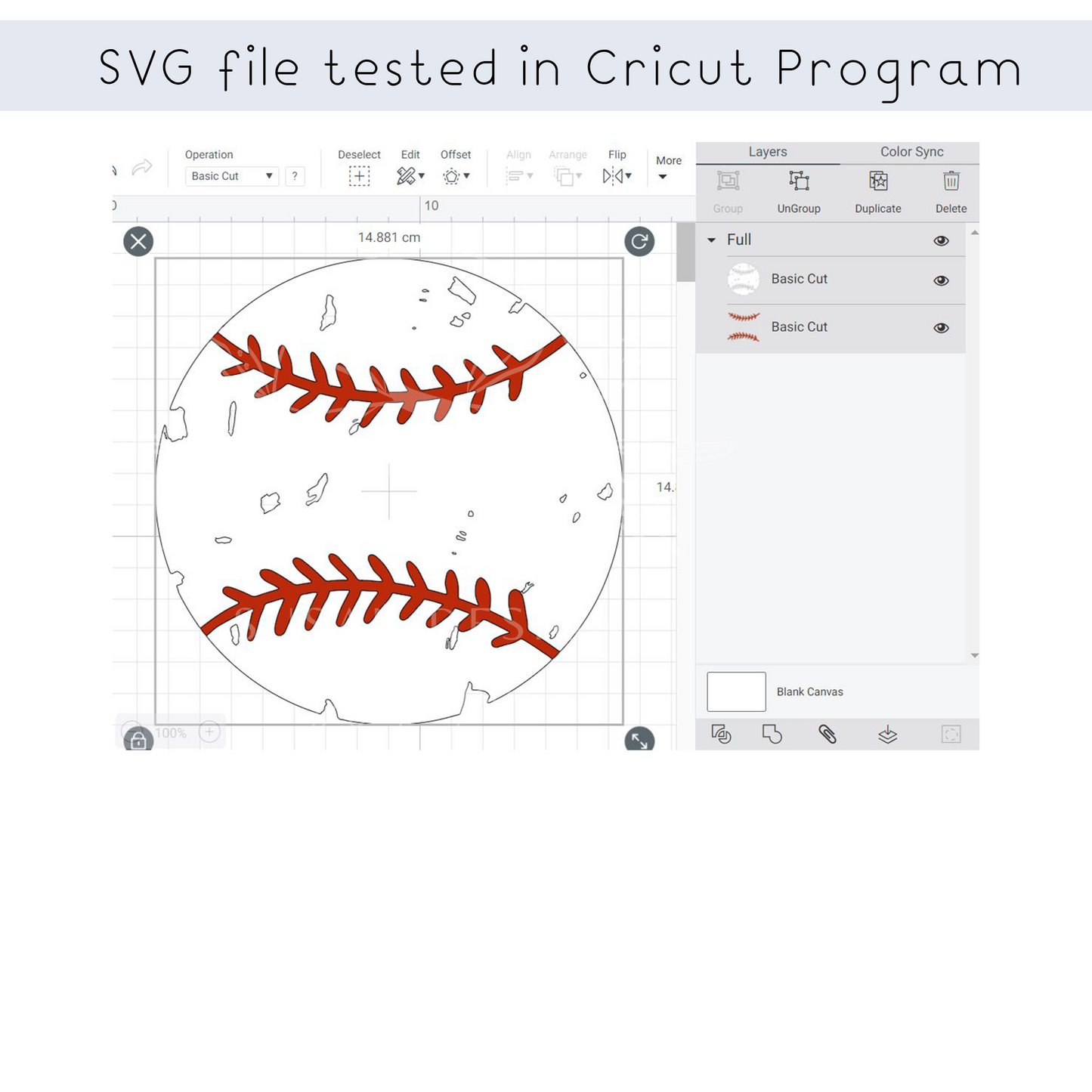 Grunge Baseball SVG