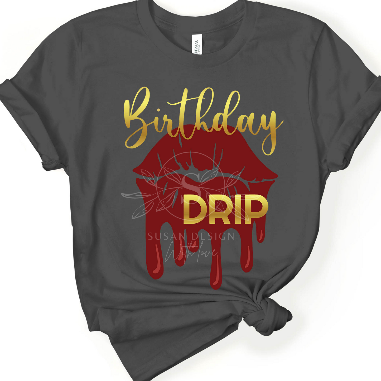 Birthday Drip, Drip Squad SVG